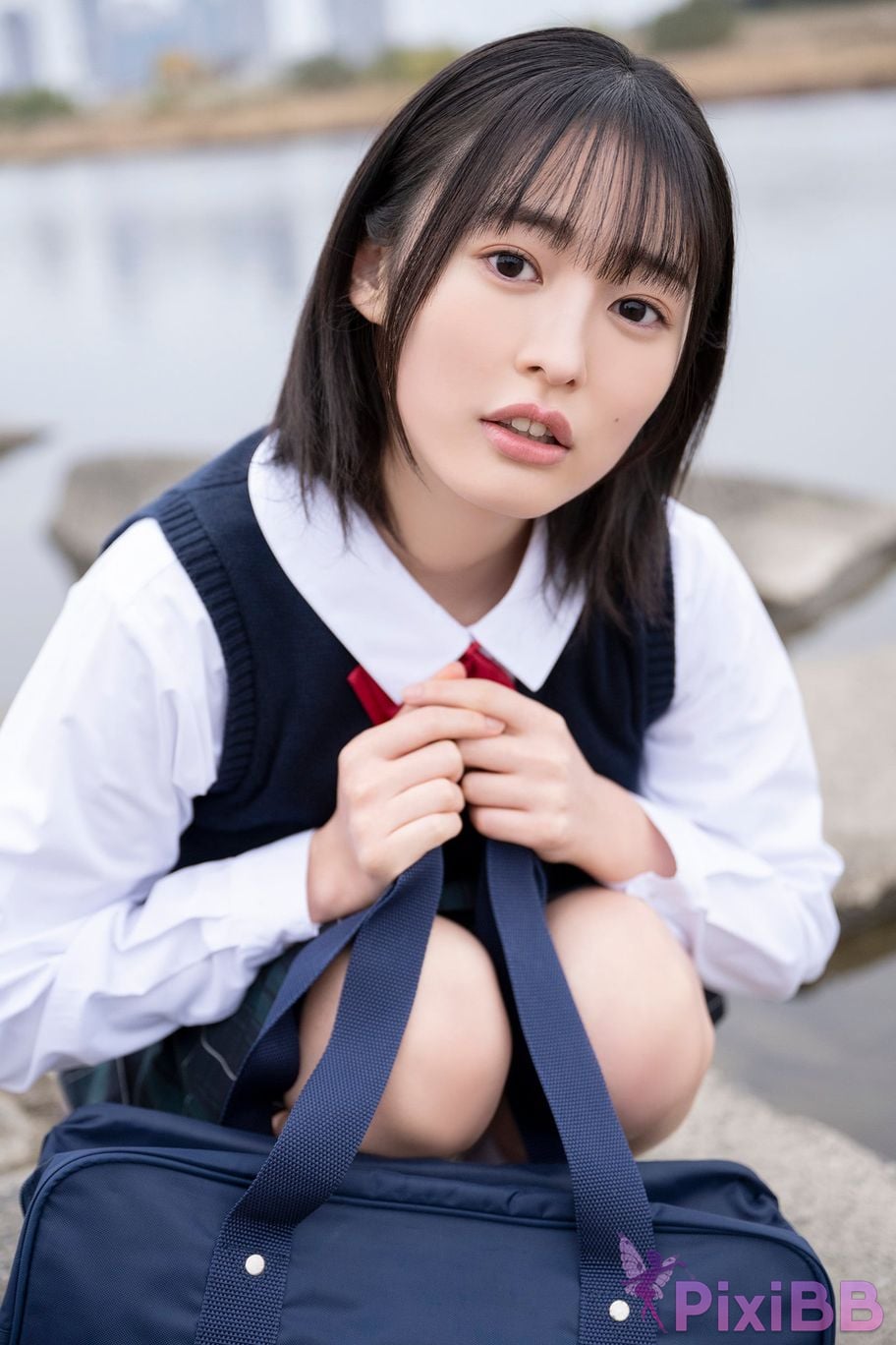 Japanese Idol Miu Shirahama Manga Action Digital Photo Book Pure White PixiBB.COM 011