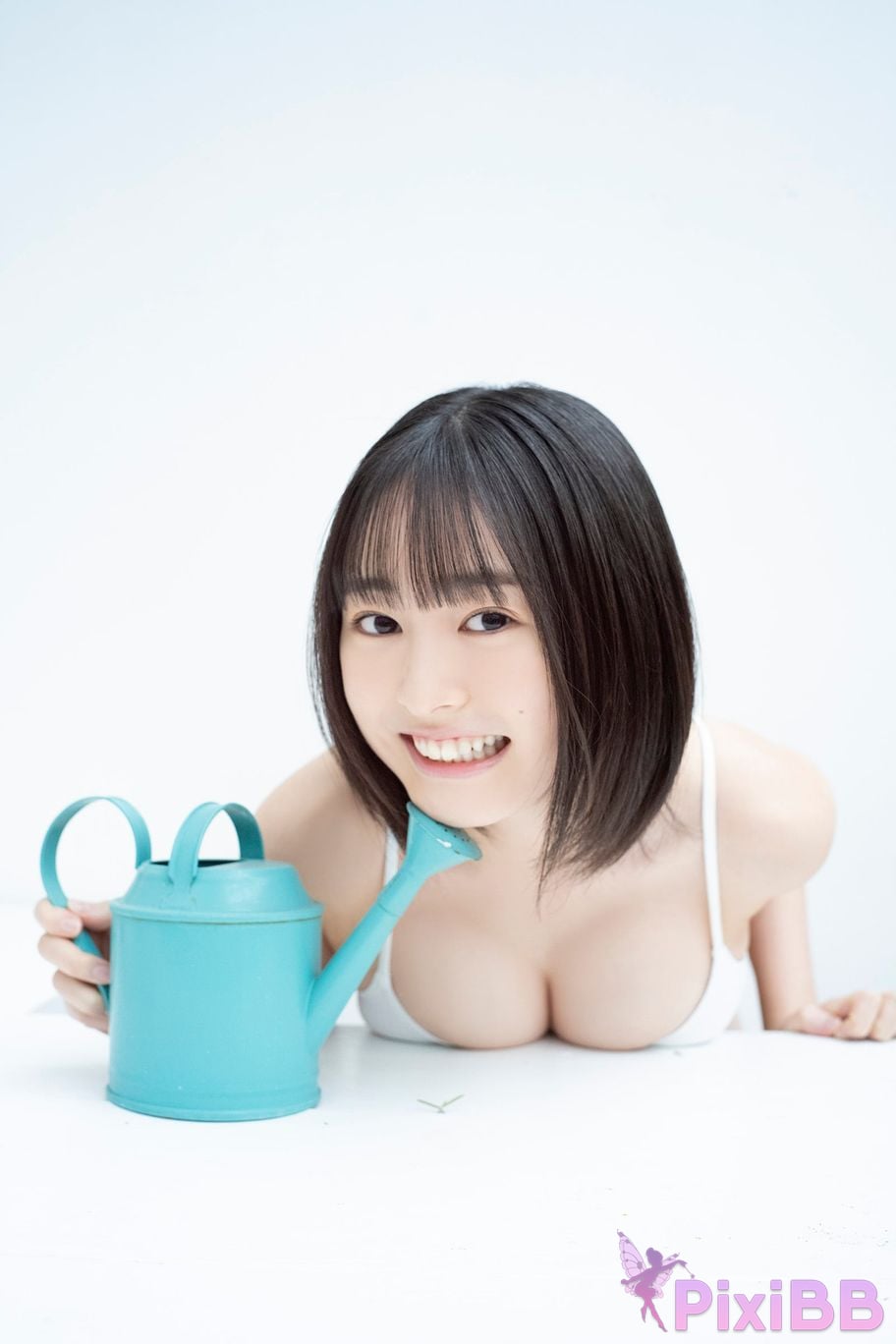 Japanese Idol Miu Shirahama Manga Action Digital Photo Book Pure White PixiBB.COM 017