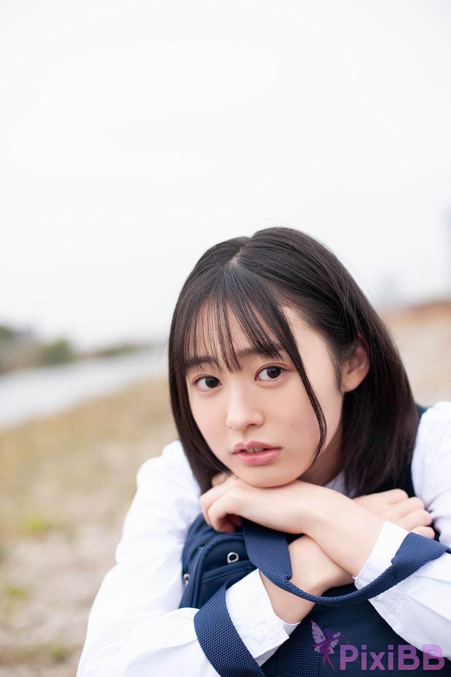 Japanese Idol Miu Shirahama Manga Action Digital Photo Book Pure White PixiBB.COM 039