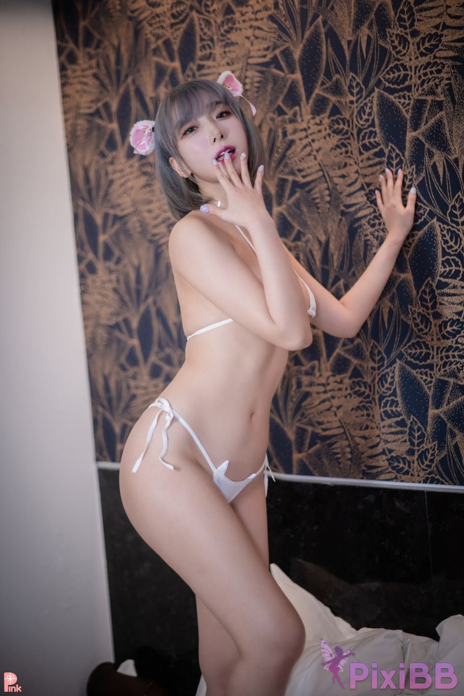 PINK Dayeon Cosplay Event SEXY CAT PixiBB.COM 048