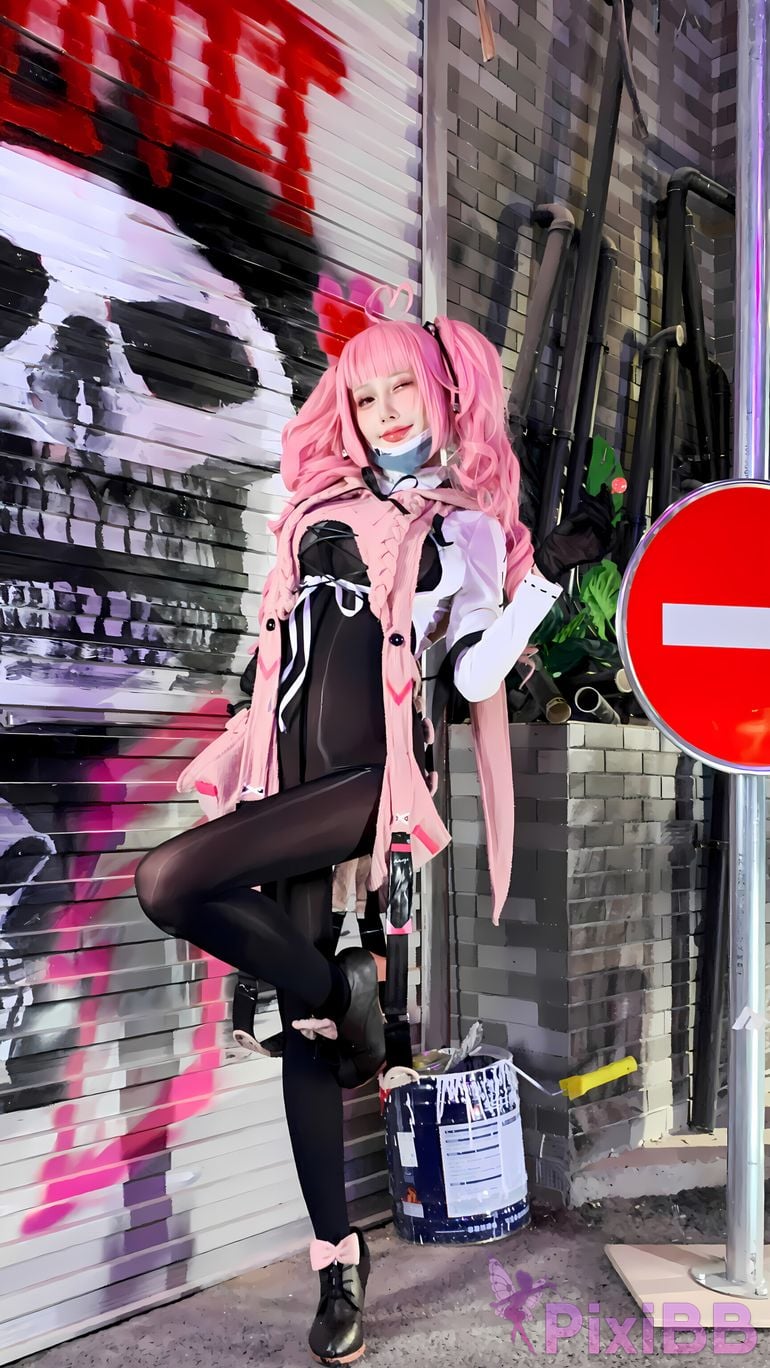 Cosplay Your Eggs Interleaved Front Pink Katina PixiBB.COM 076