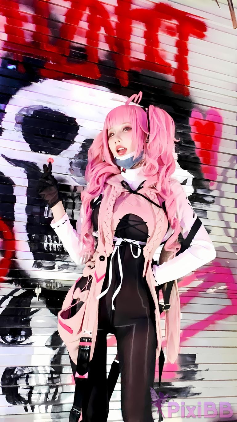 Cosplay Your Eggs Interleaved Front Pink Katina PixiBB.COM 077