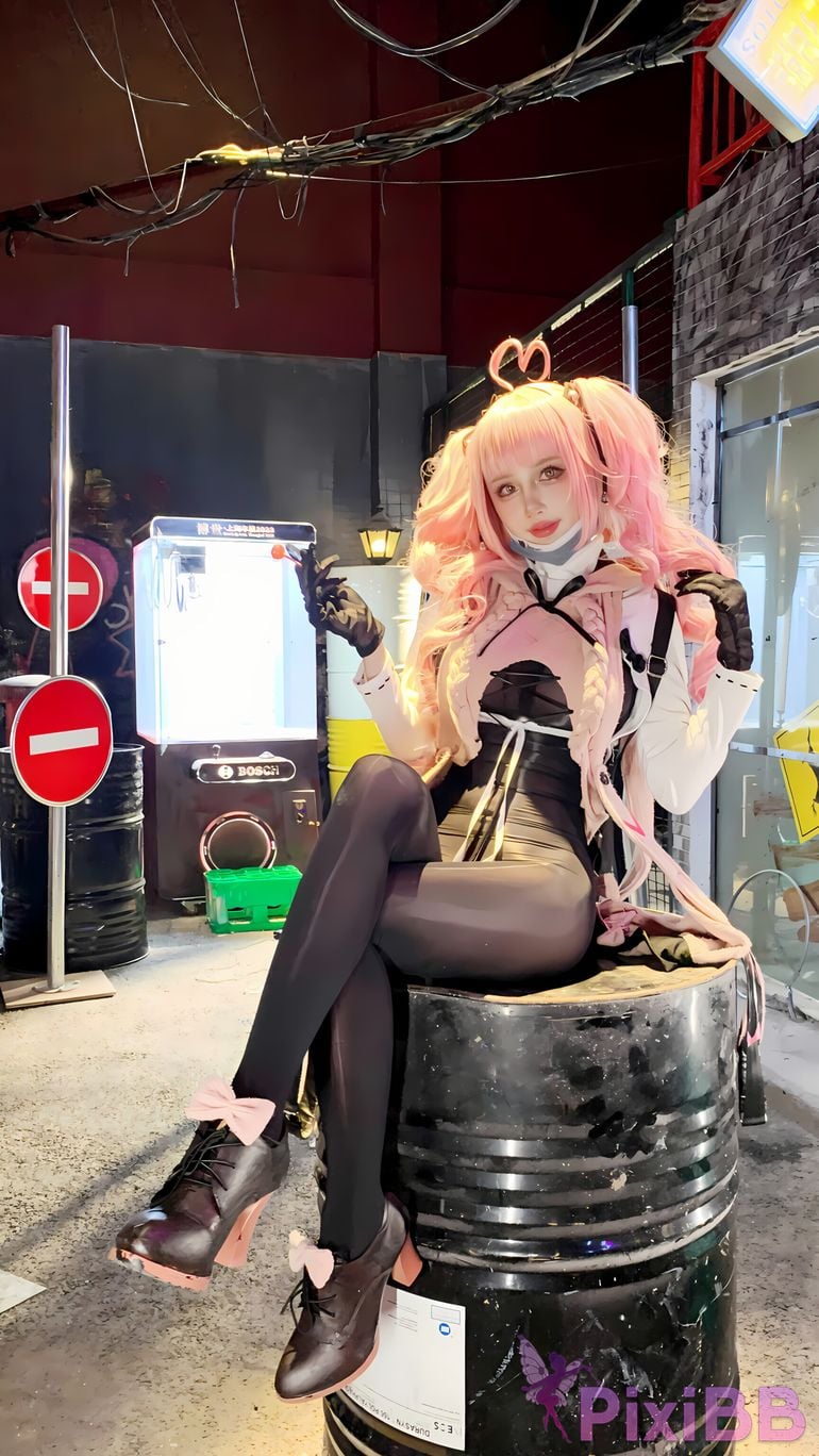 Cosplay Your Eggs Interleaved Front Pink Katina PixiBB.COM 081