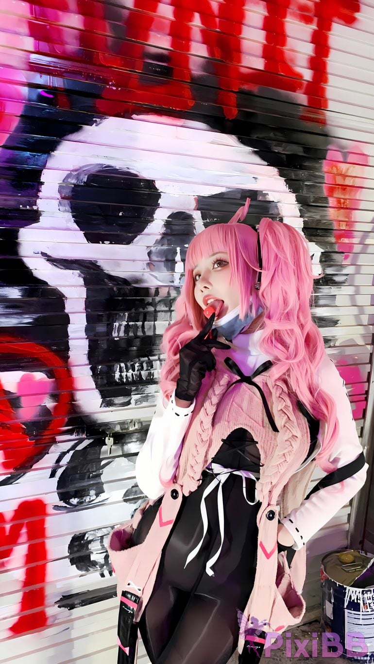 Cosplay Your Eggs Interleaved Front Pink Katina PixiBB.COM 086