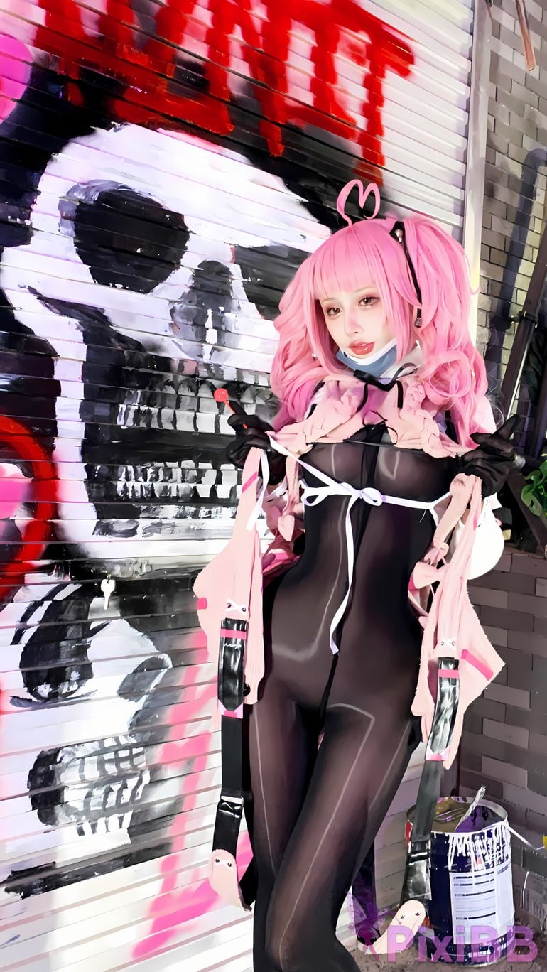 Cosplay Your Eggs Interleaved Front Pink Katina PixiBB.COM 087