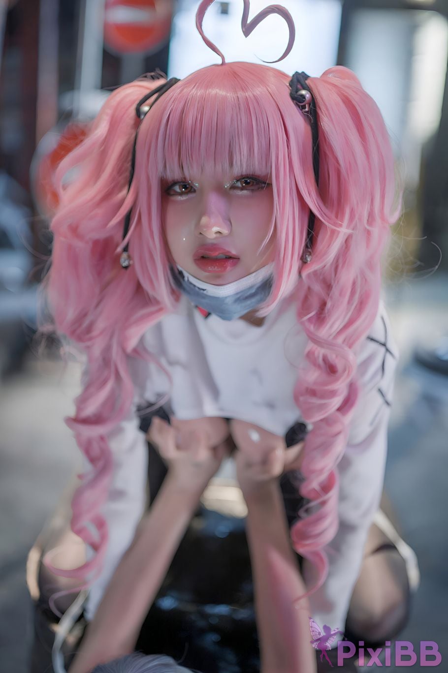 Cosplay Your Eggs Interleaved Front Pink Katina PixiBB.COM 092
