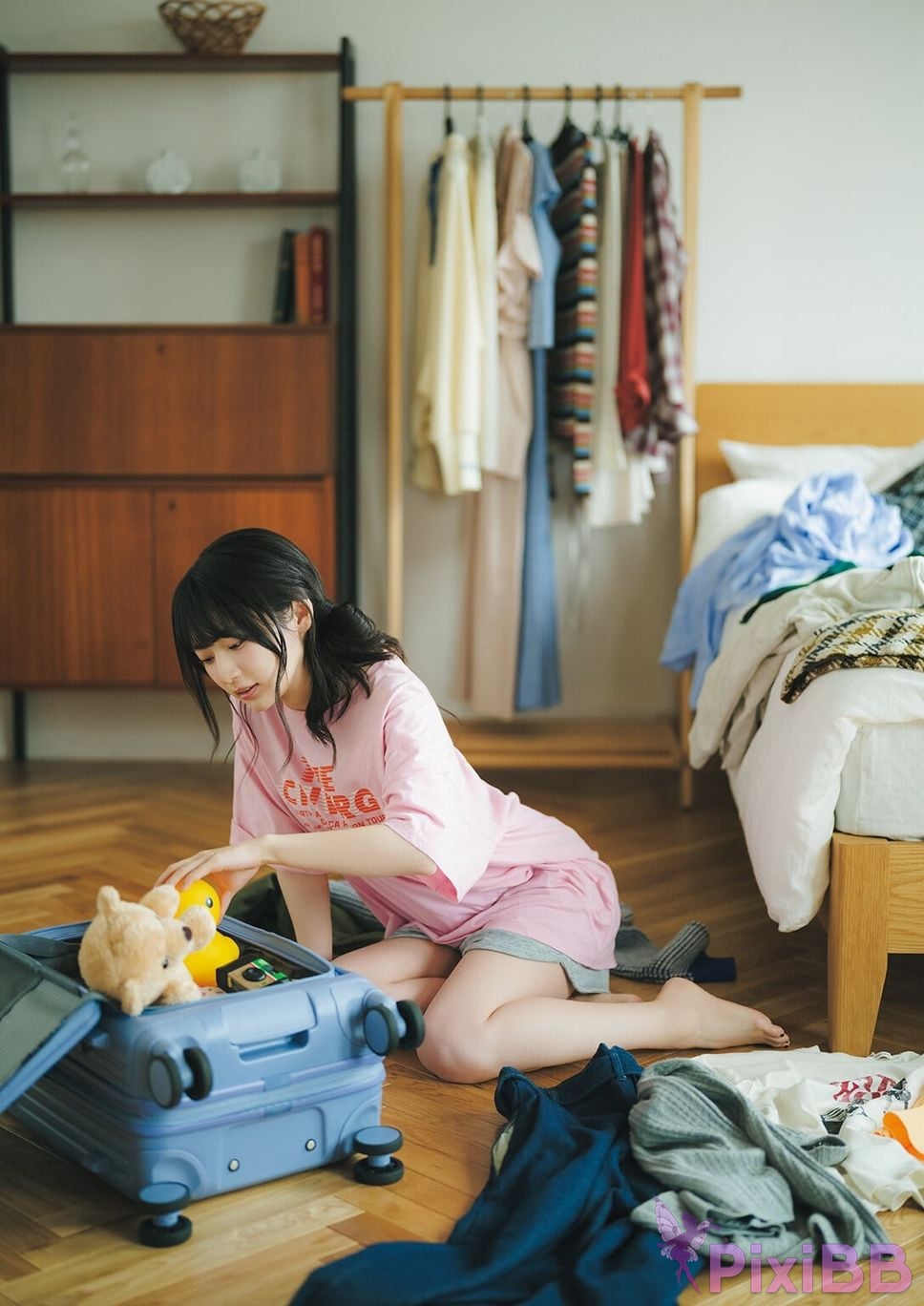 Japanese Idol Hina Aoki qing mu yang cai photo book Nostalgia PixiBB.COM 014