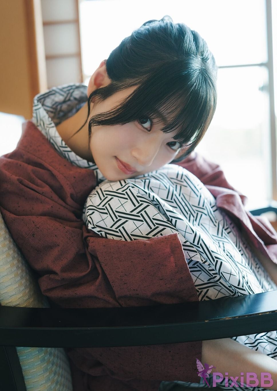 Japanese Idol Hina Aoki qing mu yang cai photo book Nostalgia PixiBB.COM 048