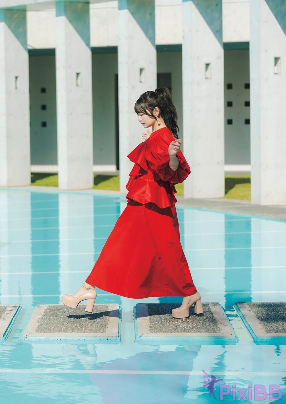 Japanese Idol Hina Aoki qing mu yang cai photo book Nostalgia PixiBB.COM 054