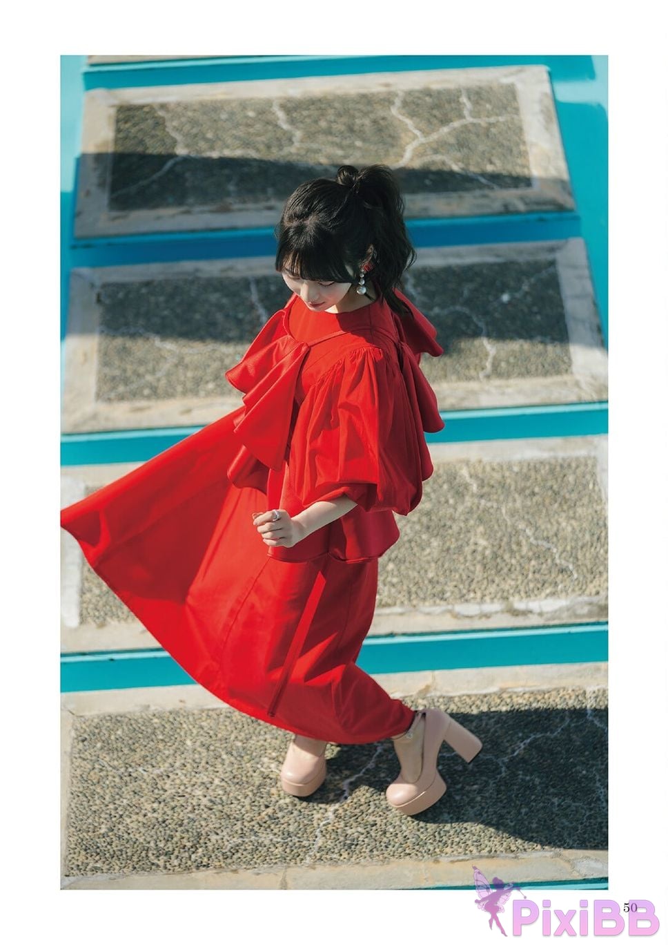 Japanese Idol Hina Aoki qing mu yang cai photo book Nostalgia PixiBB.COM 056