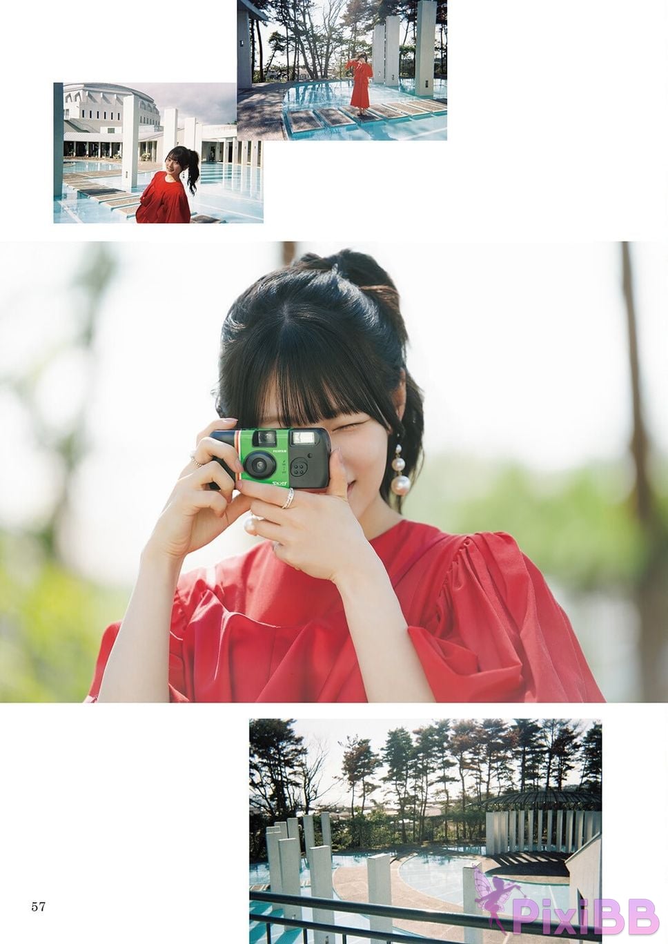 Japanese Idol Hina Aoki qing mu yang cai photo book Nostalgia PixiBB.COM 063