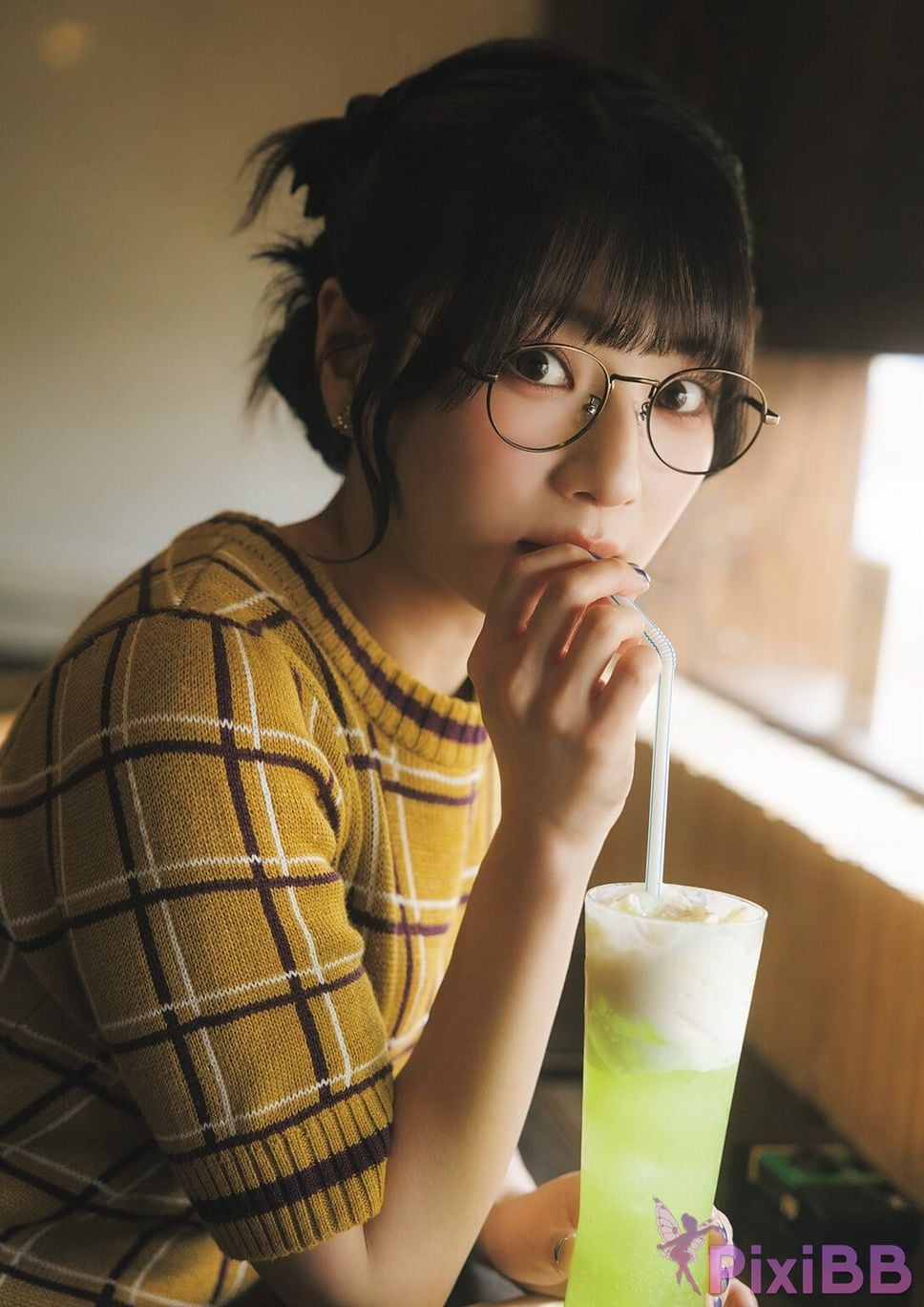 Japanese Idol Hina Aoki qing mu yang cai photo book Nostalgia PixiBB.COM 073