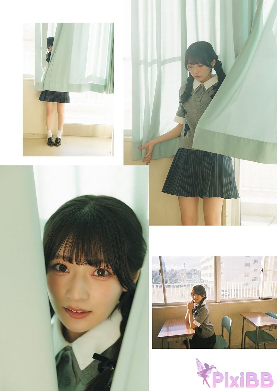 Japanese Idol Hina Aoki qing mu yang cai photo book Nostalgia PixiBB.COM 086