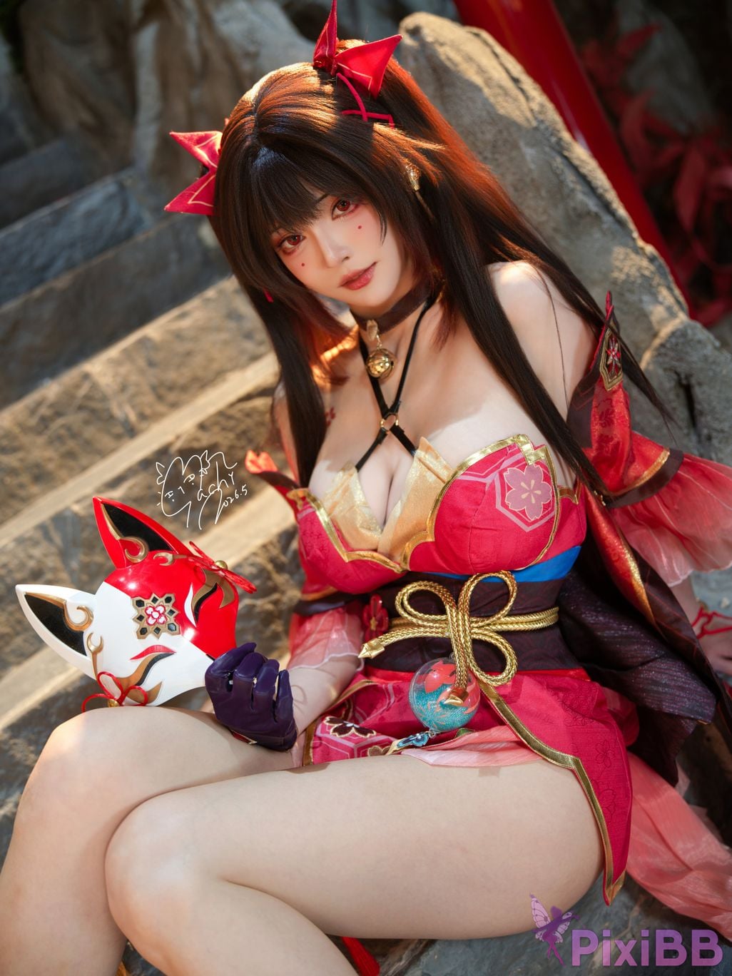 Cosplayer Machi ma ji firework PixiBB.COM 020