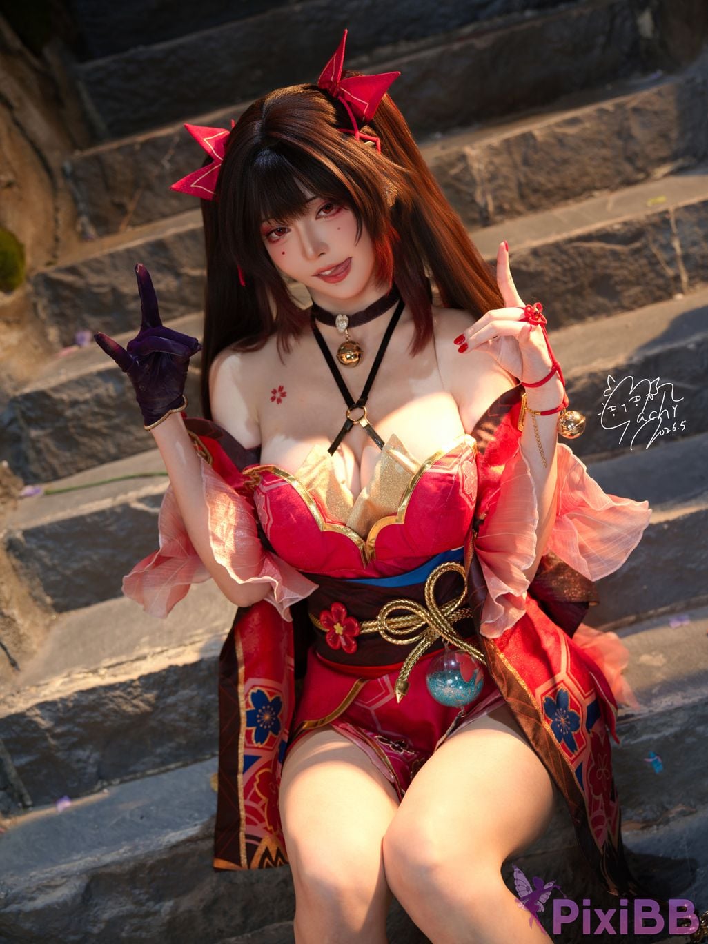 Cosplayer Machi ma ji firework PixiBB.COM 022