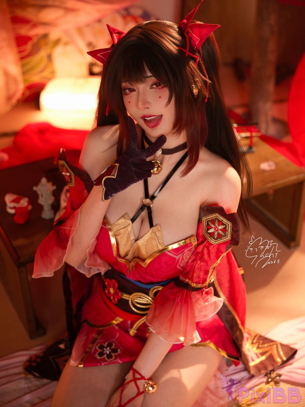 Cosplayer Machi ma ji firework PixiBB.COM 041