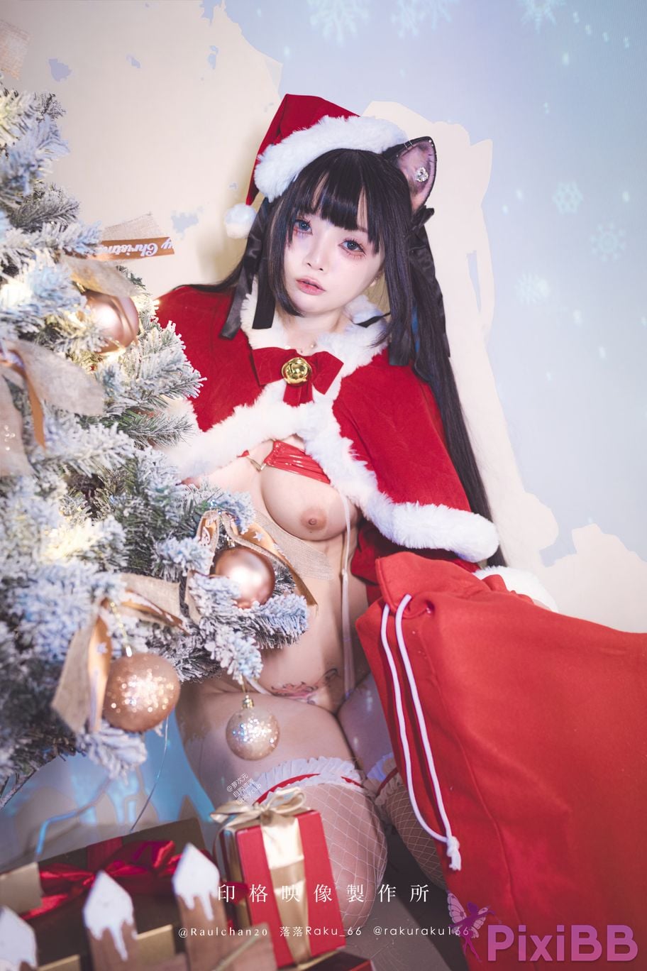 Cosplayer Luoluo Raku 8K Christmas anniversary PixiBB.COM 010