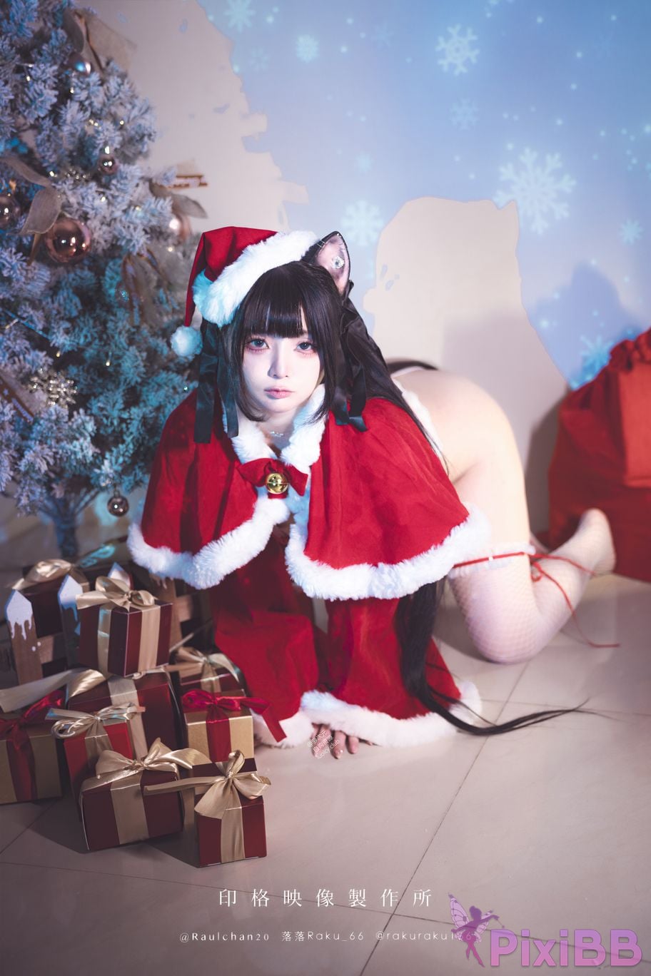 Cosplayer Luoluo Raku 8K Christmas anniversary PixiBB.COM 014