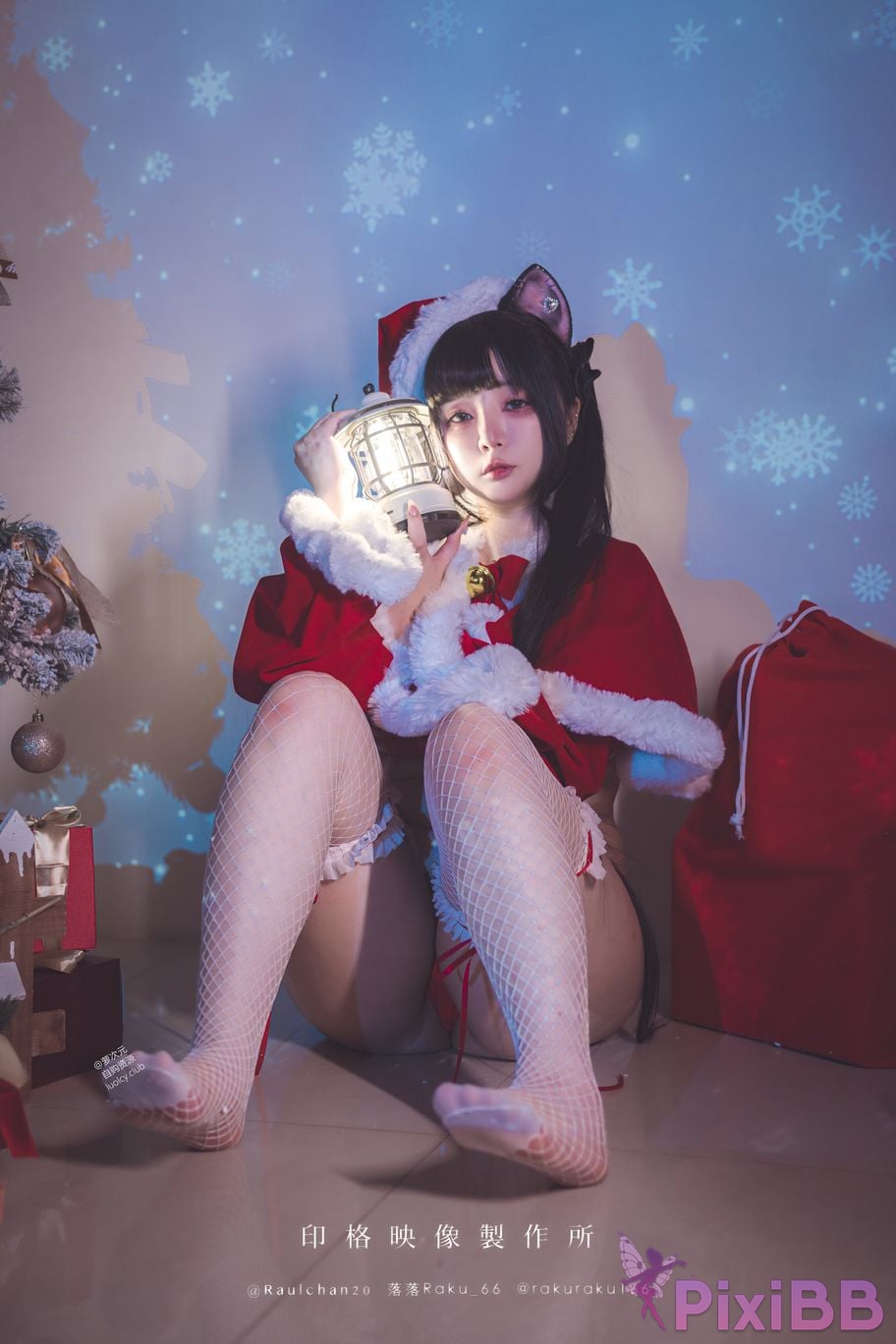 Cosplayer Luoluo Raku 8K Christmas anniversary PixiBB.COM 022