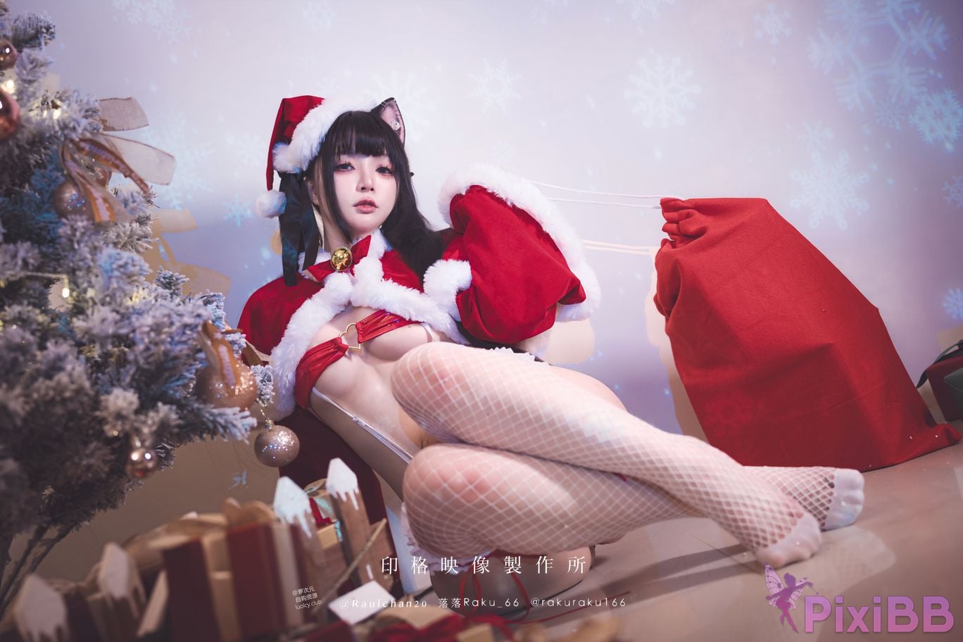 Cosplayer Luoluo Raku 8K Christmas anniversary PixiBB.COM 050