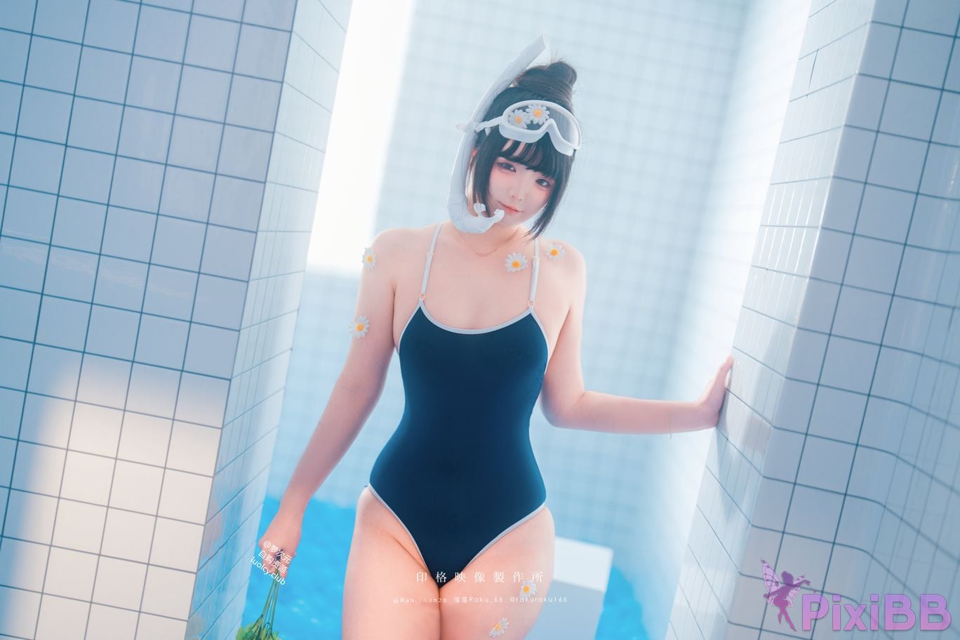 Cosplayer Luoluo Raku 8K nipple ring Dead reservoir water PixiBB.COM 001