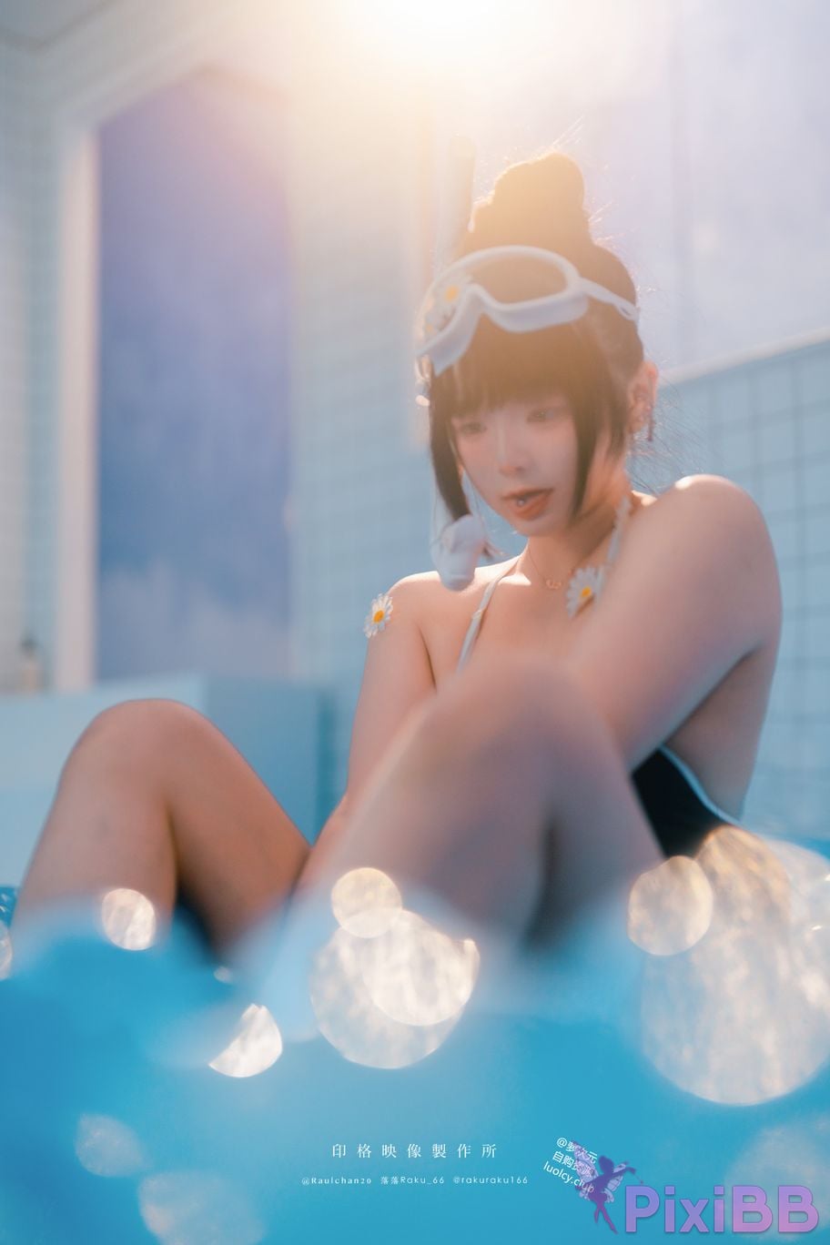 Cosplayer Luoluo Raku 8K nipple ring Dead reservoir water PixiBB.COM 014