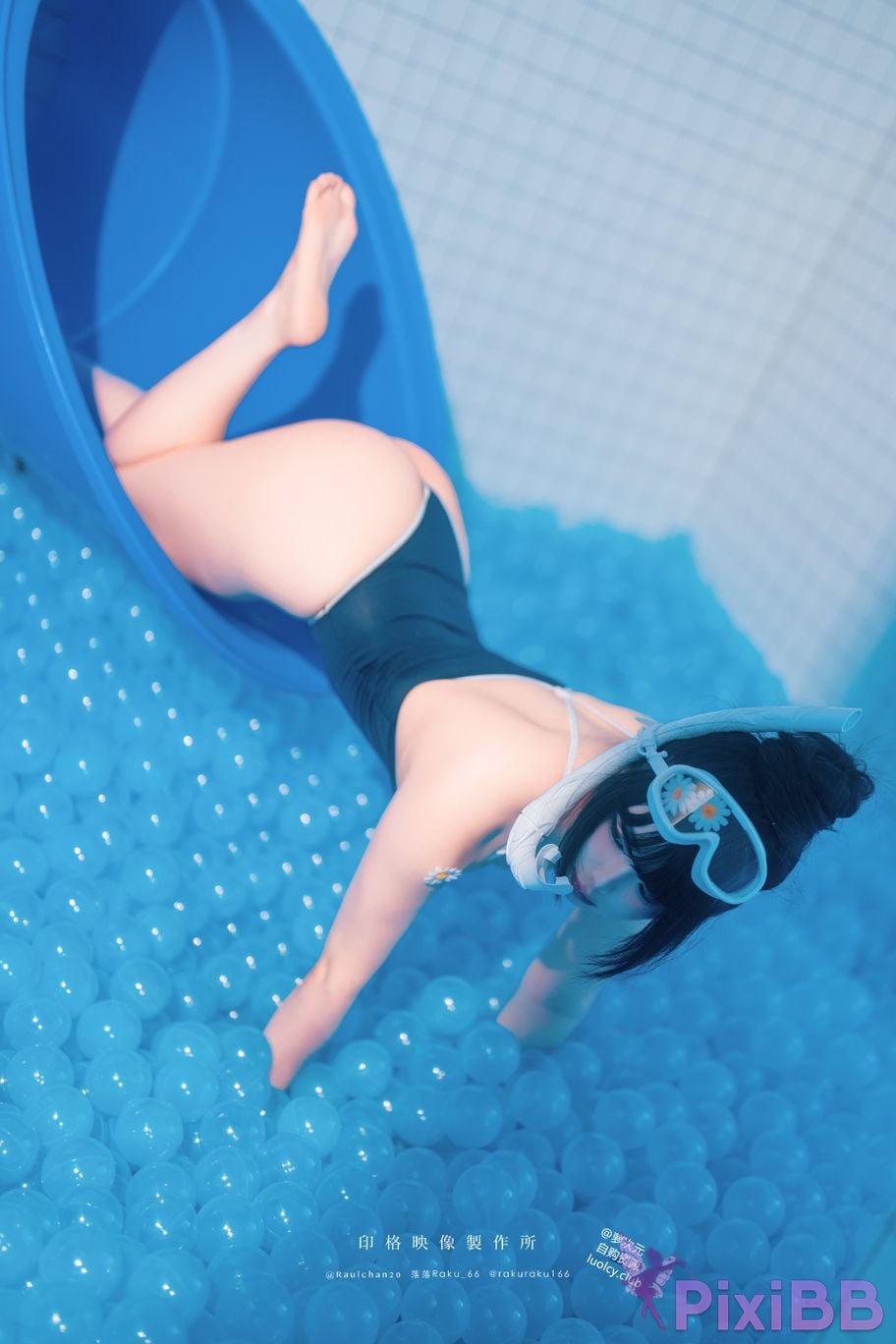 Cosplayer Luoluo Raku 8K nipple ring Dead reservoir water PixiBB.COM 016