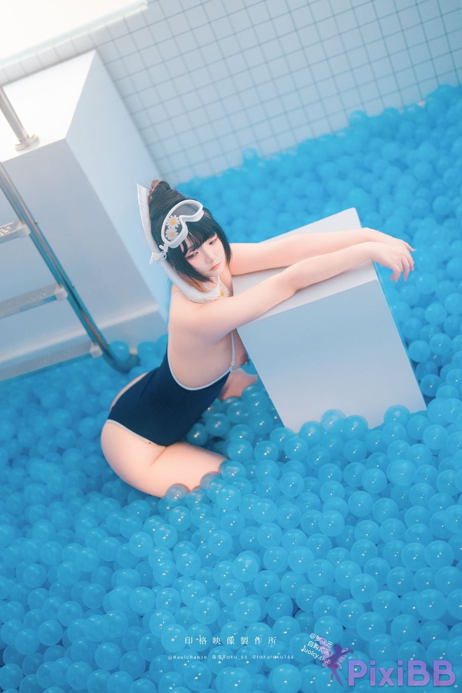 Cosplayer Luoluo Raku 8K nipple ring Dead reservoir water PixiBB.COM 039