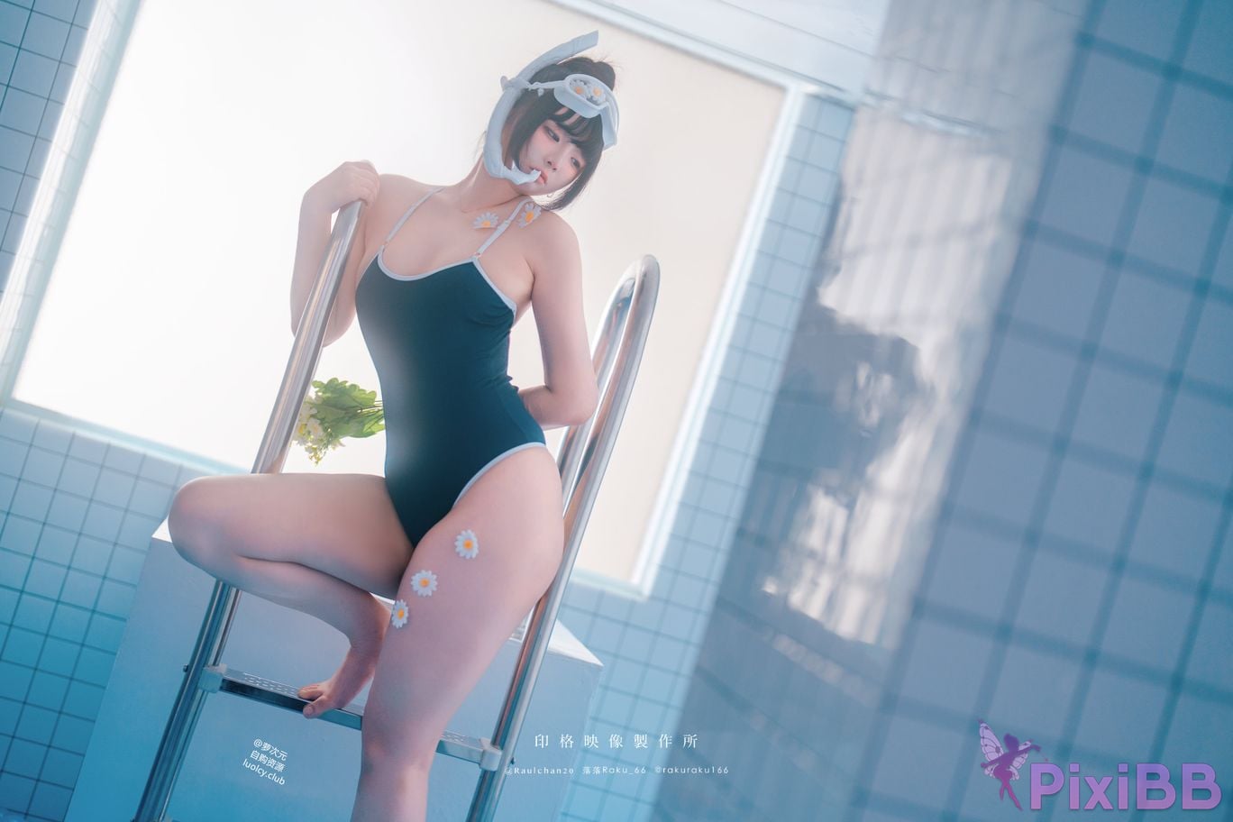 Cosplayer Luoluo Raku 8K nipple ring Dead reservoir water PixiBB.COM 052