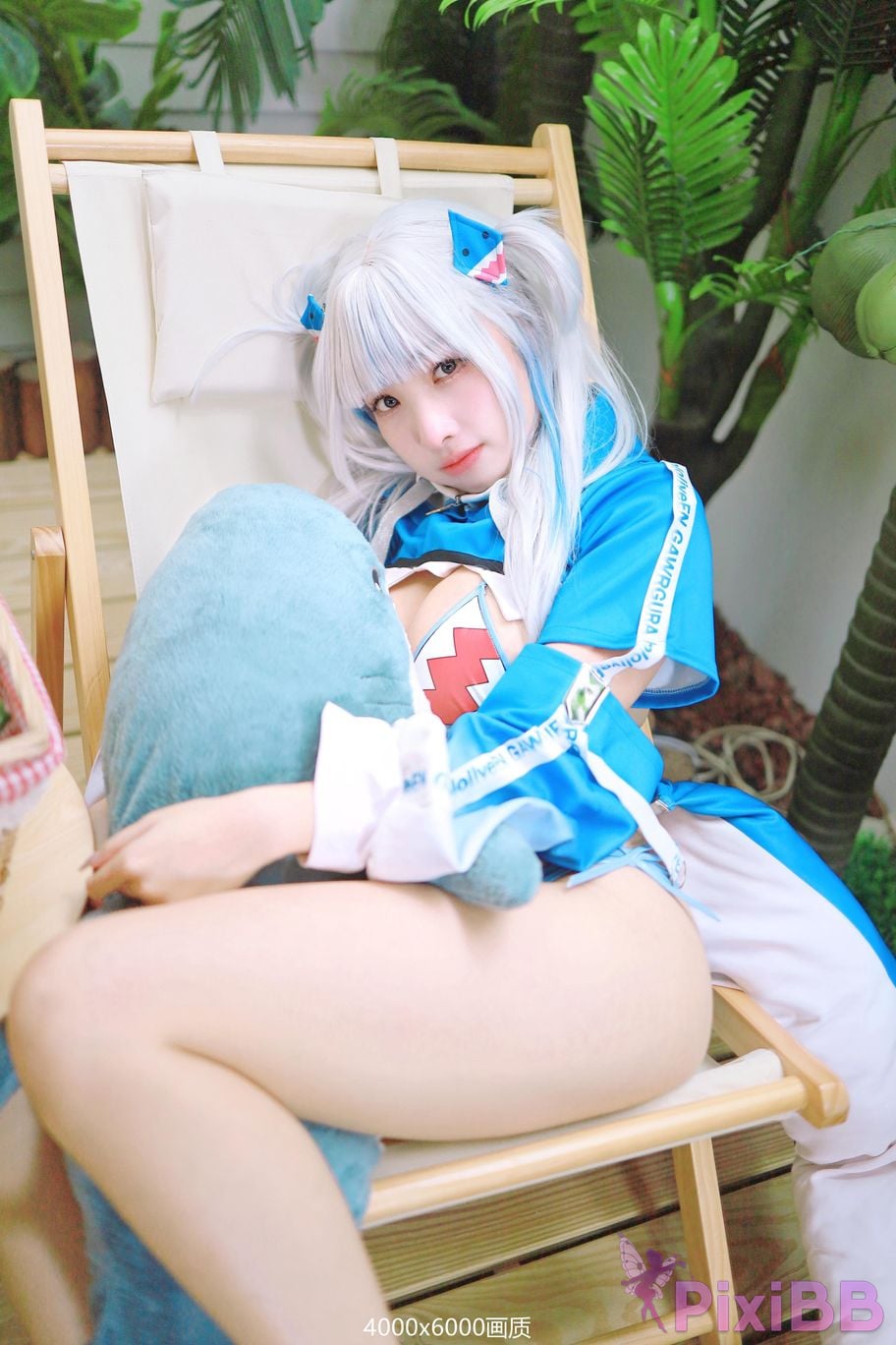 Cosplay Momo Shark Uniform Gura PixiBB.COM 004