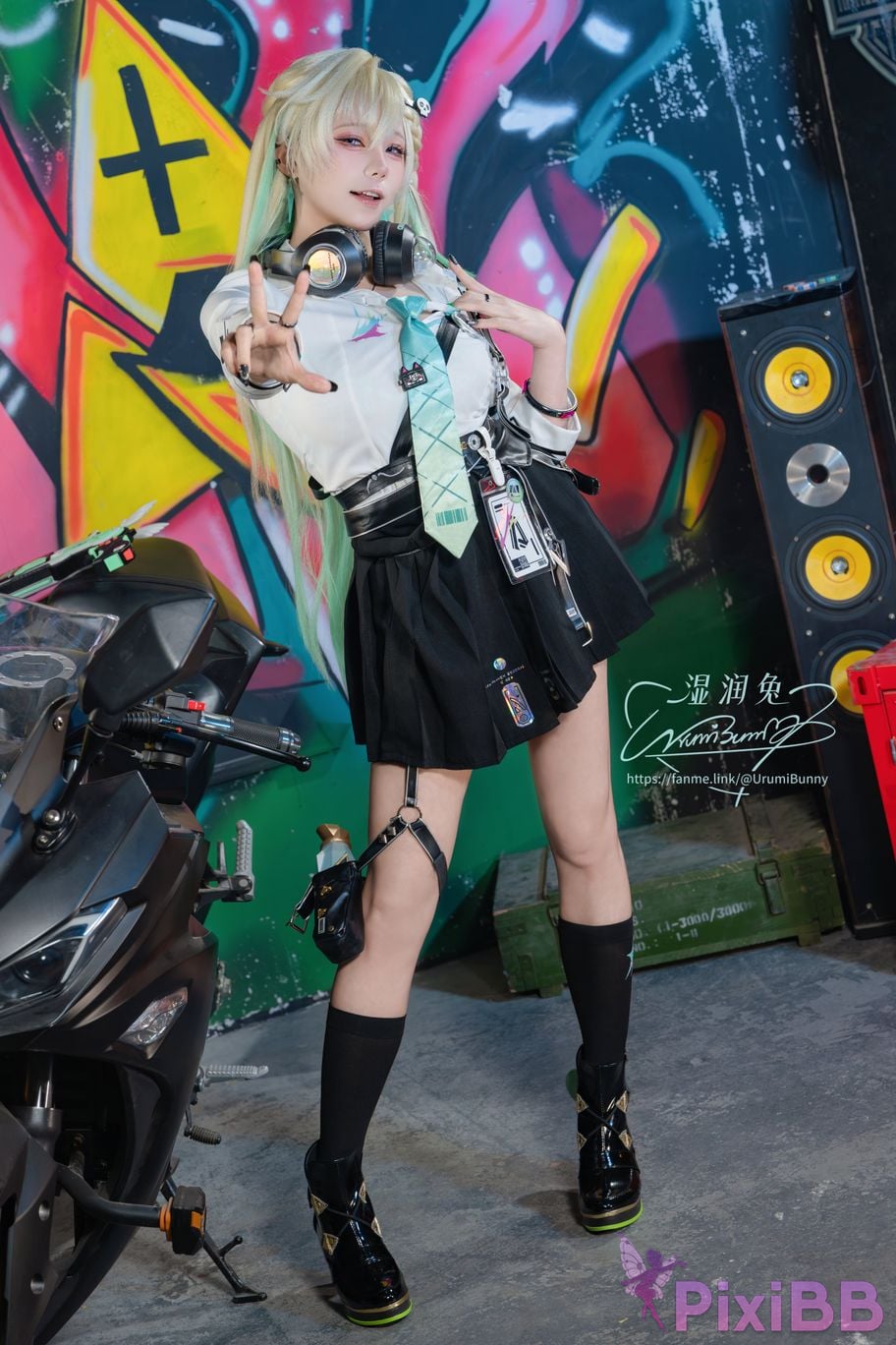Cosplayer Sticky Dumpling Rabbit 2026 Year 05 monthly works Ming Chao Linnae PixiBB.COM 031