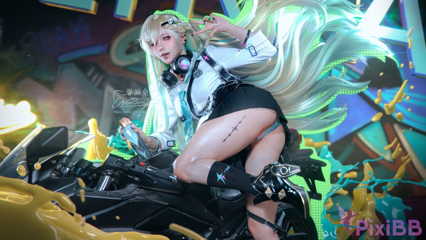 Cosplayer Sticky Dumpling Rabbit 2026 Year 05 monthly works Ming Chao Linnae PixiBB.COM 035