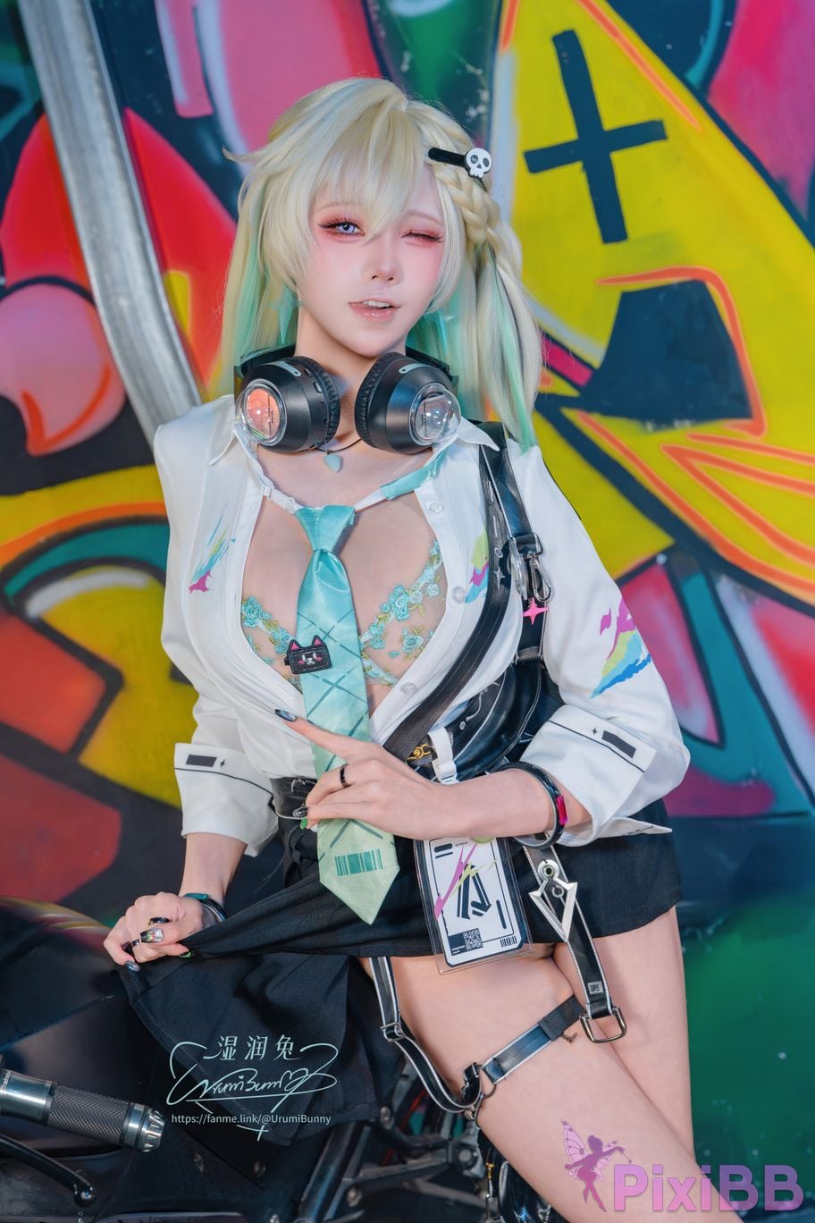 Cosplayer Sticky Dumpling Rabbit 2026 Year 05 monthly works Ming Chao Linnae PixiBB.COM 039