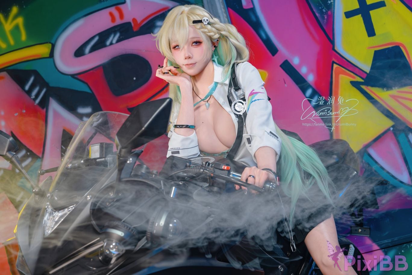 Cosplayer Sticky Dumpling Rabbit 2026 Year 05 monthly works Ming Chao Linnae PixiBB.COM 050