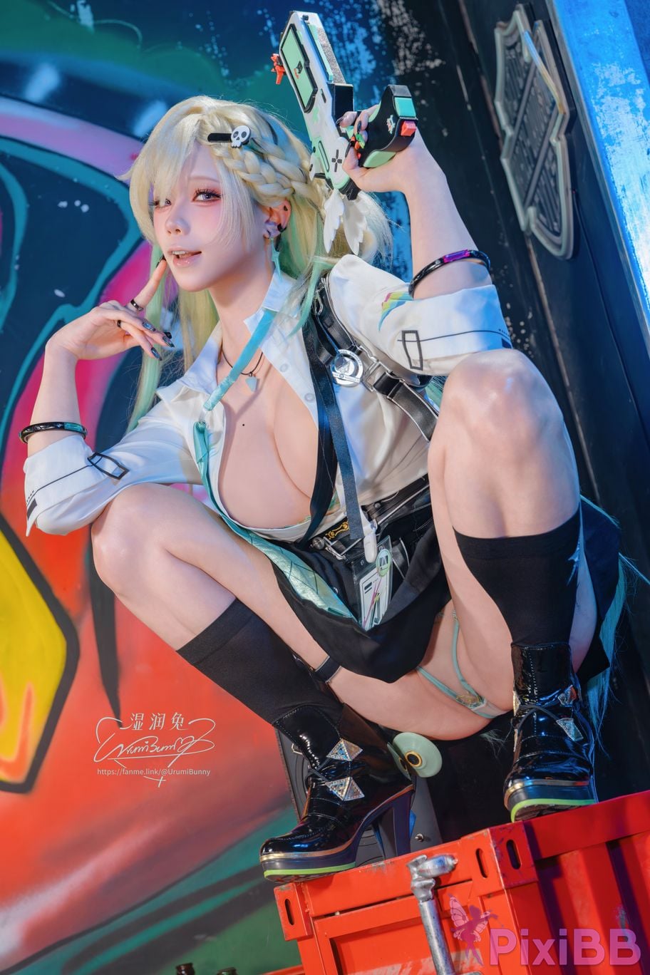 Cosplayer Sticky Dumpling Rabbit 2026 Year 05 monthly works Ming Chao Linnae PixiBB.COM 066
