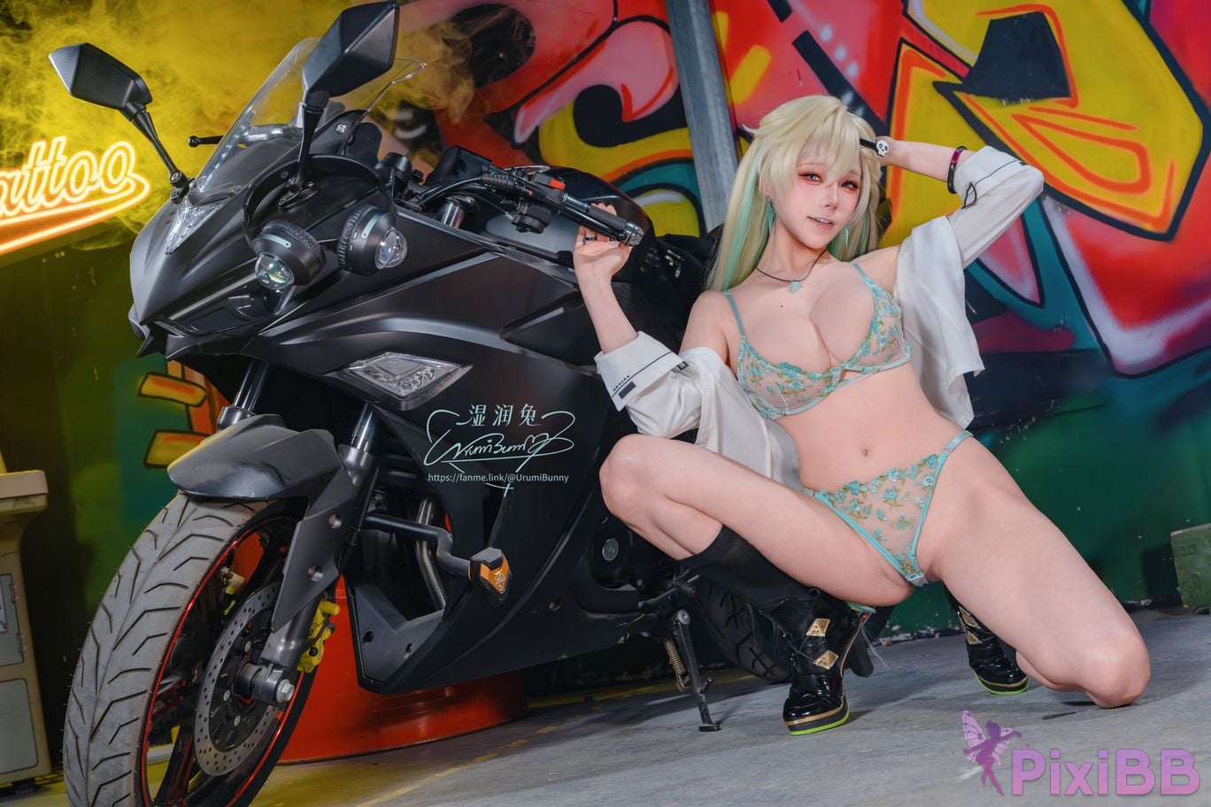 Cosplayer Sticky Dumpling Rabbit 2026 Year 05 monthly works Ming Chao Linnae PixiBB.COM 076