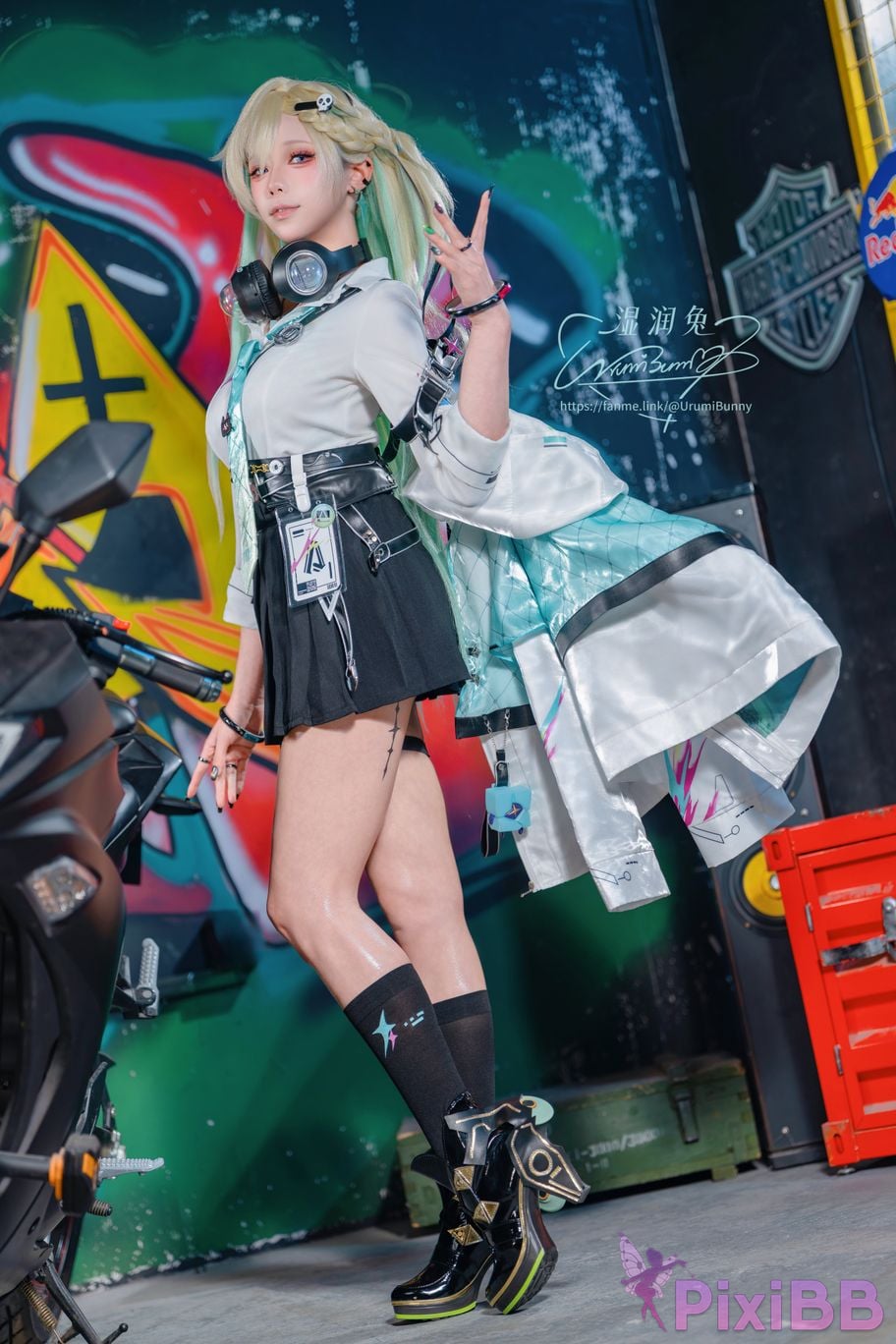 Cosplayer Sticky Dumpling Rabbit 2026 Year 05 monthly works Ming Chao Linnae PixiBB.COM 079