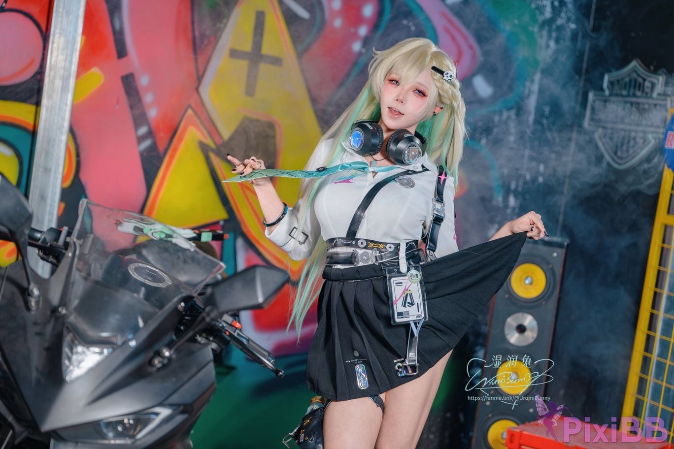 Cosplayer Sticky Dumpling Rabbit 2026 Year 05 monthly works Ming Chao Linnae PixiBB.COM 090
