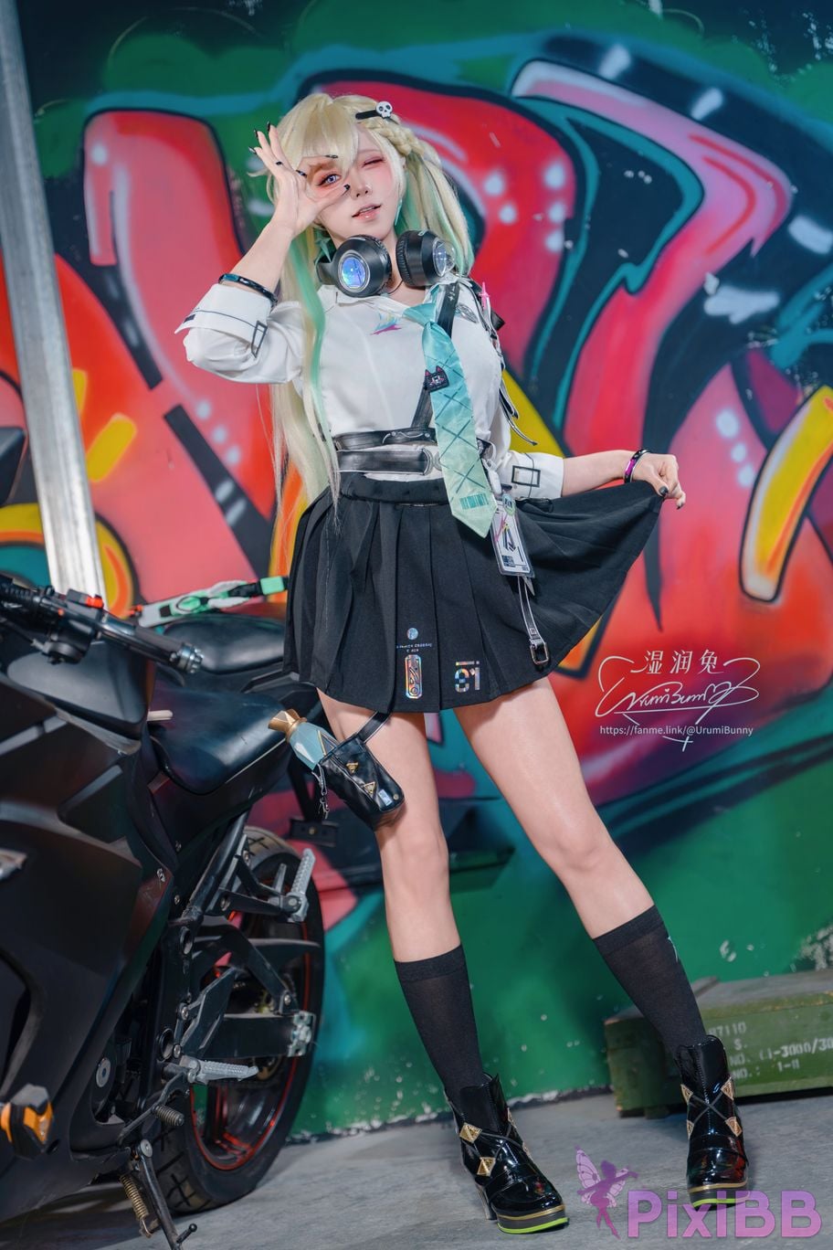 Cosplayer Sticky Dumpling Rabbit 2026 Year 05 monthly works Ming Chao Linnae PixiBB.COM 101