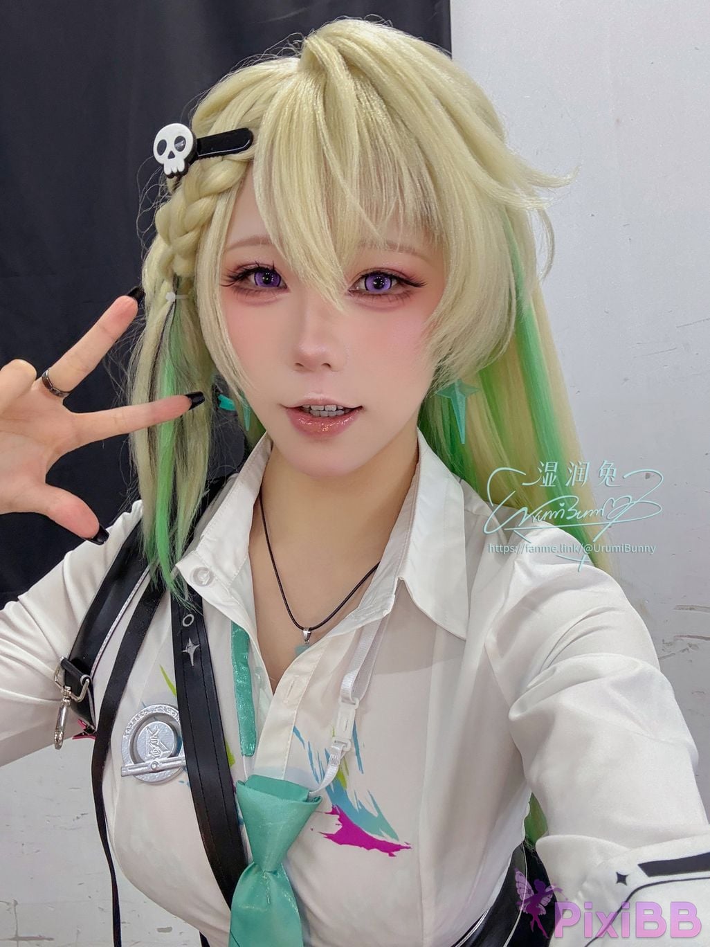 Cosplayer Sticky Dumpling Rabbit 2026 Year 05 monthly works Ming Chao Linnae PixiBB.COM 107