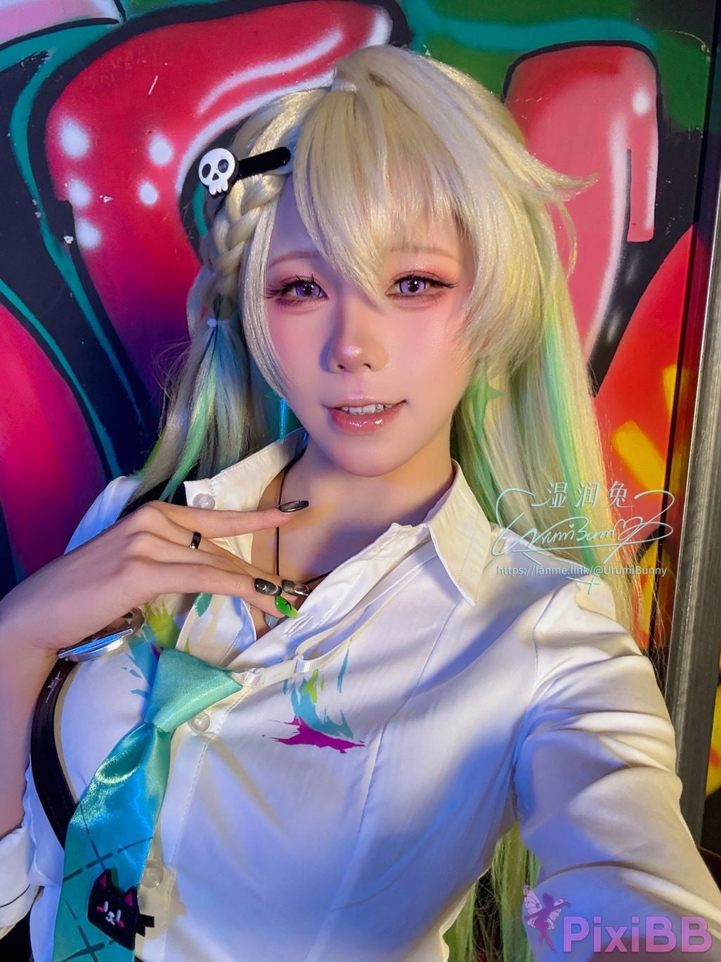 Cosplayer Sticky Dumpling Rabbit 2026 Year 05 monthly works Ming Chao Linnae PixiBB.COM 109