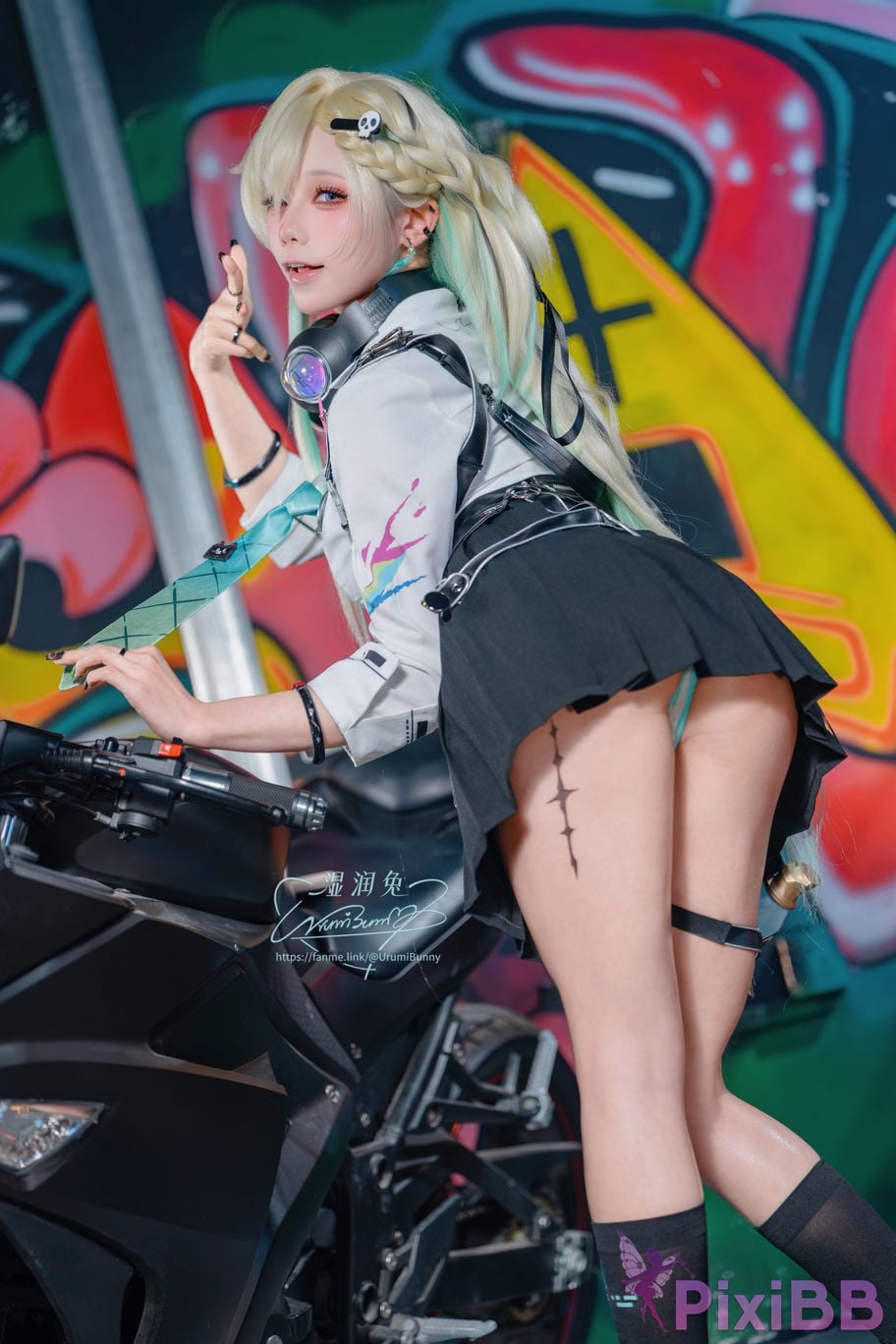 Cosplayer Sticky Dumpling Rabbit 2026 Year 05 monthly works Ming Chao Linnae PixiBB.COM 112