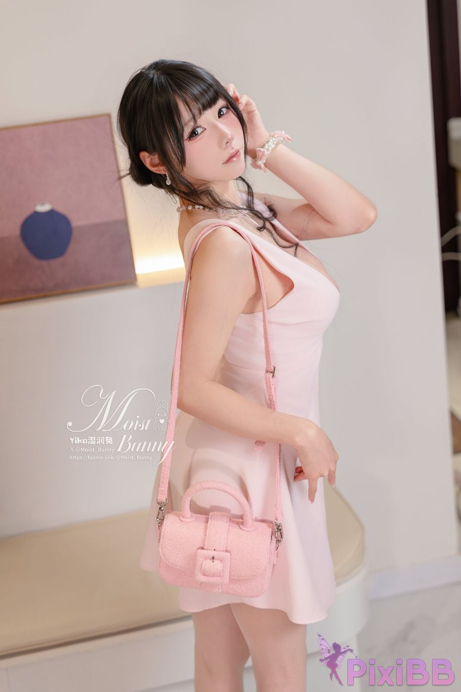 Coser Sticky bunny rabbit 04 Monthly work Decisive Underwear Blushing Soul PixiBB.COM 002