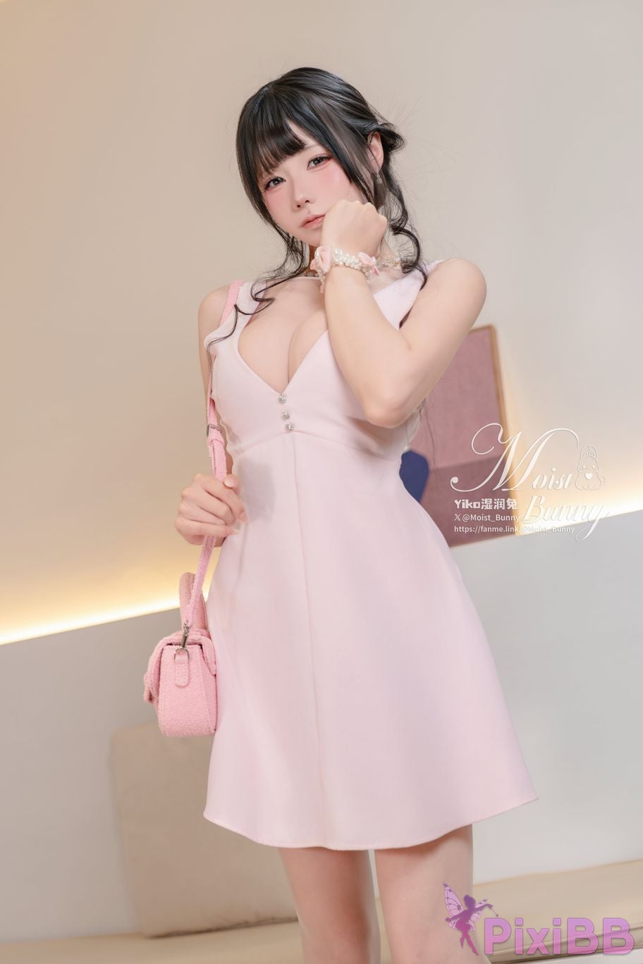 Coser Sticky bunny rabbit 04 Monthly work Decisive Underwear Blushing Soul PixiBB.COM 013
