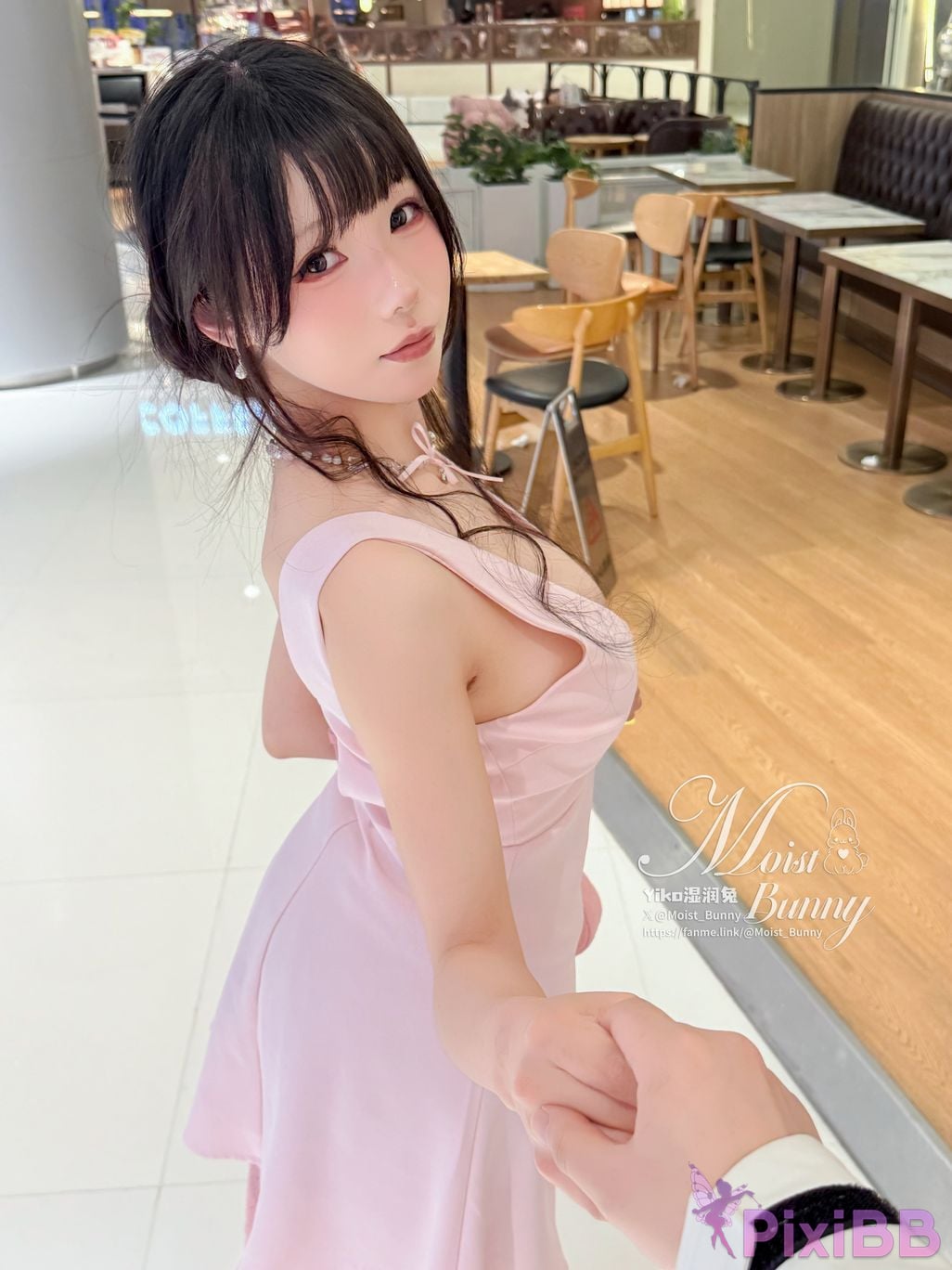 Coser Sticky bunny rabbit 04 Monthly work Decisive Underwear Blushing Soul PixiBB.COM 081