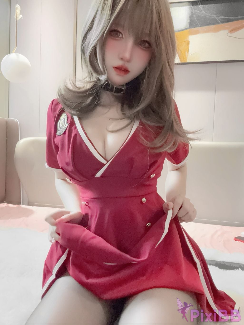 Cosplayer Axun kaOri Foot bath lady PixiBB.COM 002.JPG