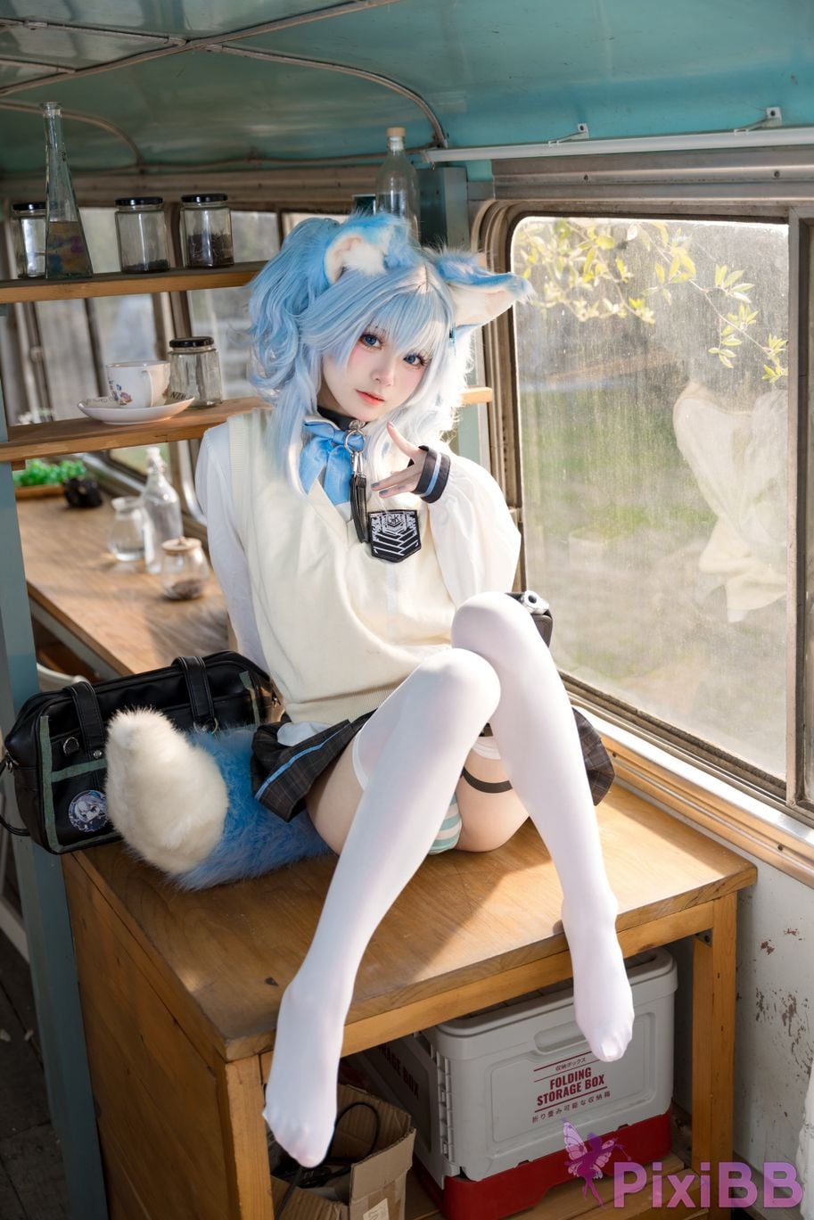 Coser Jiuqi Meow PA15 Super high school heartbeat story PixiBB.COM 009