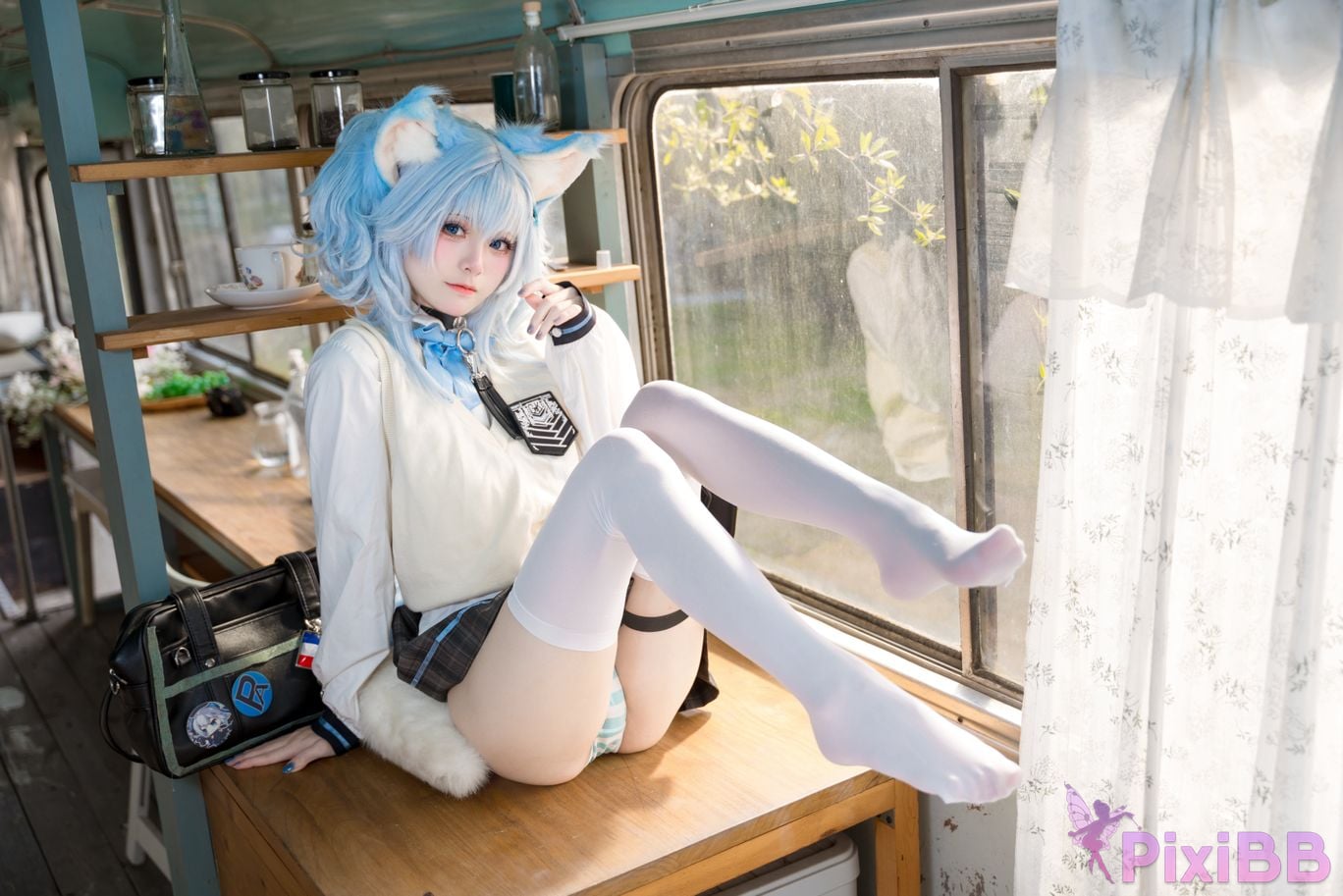 Coser Jiuqi Meow PA15 Super high school heartbeat story PixiBB.COM 010