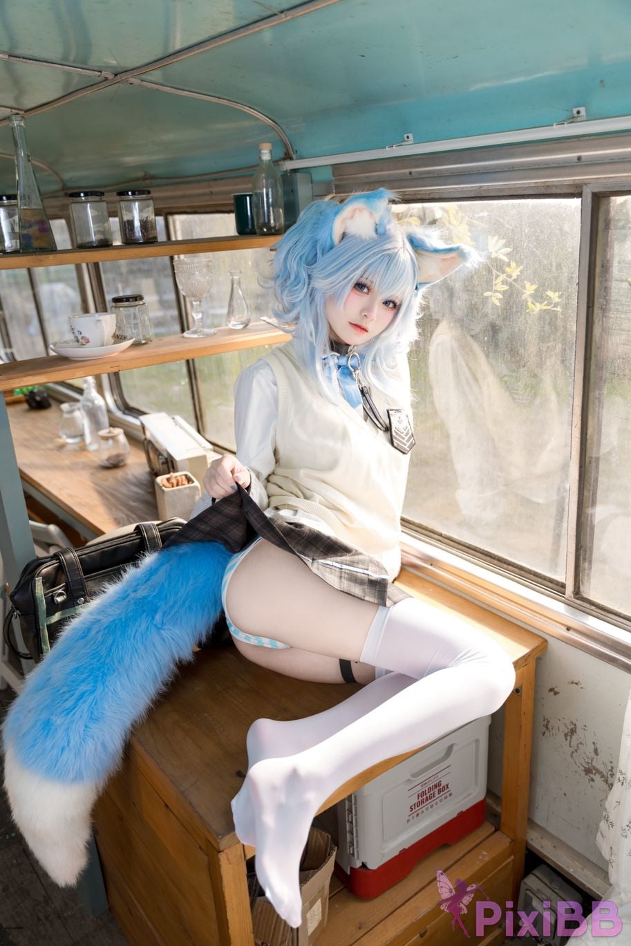 Coser Jiuqi Meow PA15 Super high school heartbeat story PixiBB.COM 013