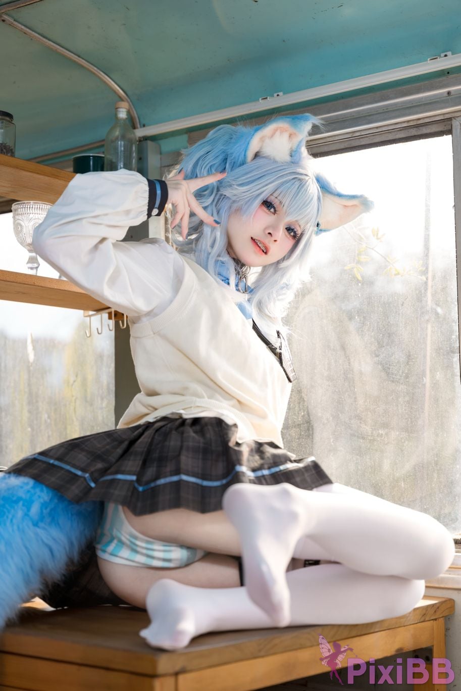 Coser Jiuqi Meow PA15 Super high school heartbeat story PixiBB.COM 014